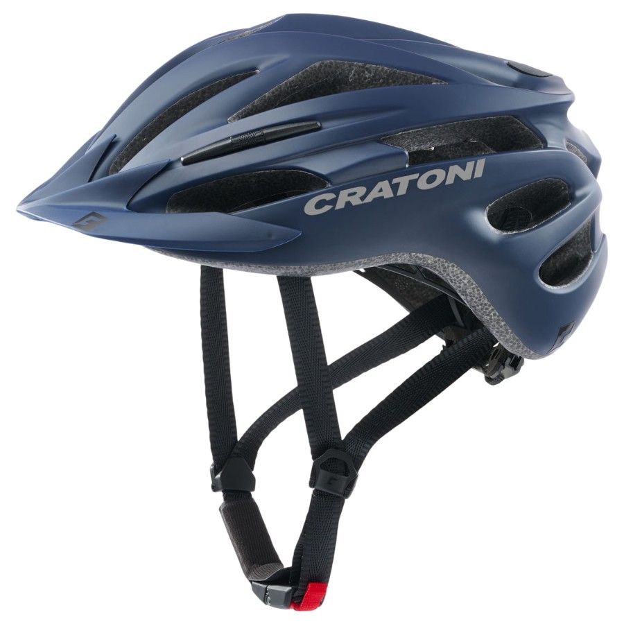 Cratoni Pacer, casco de bicicleta, azul oscuro mate