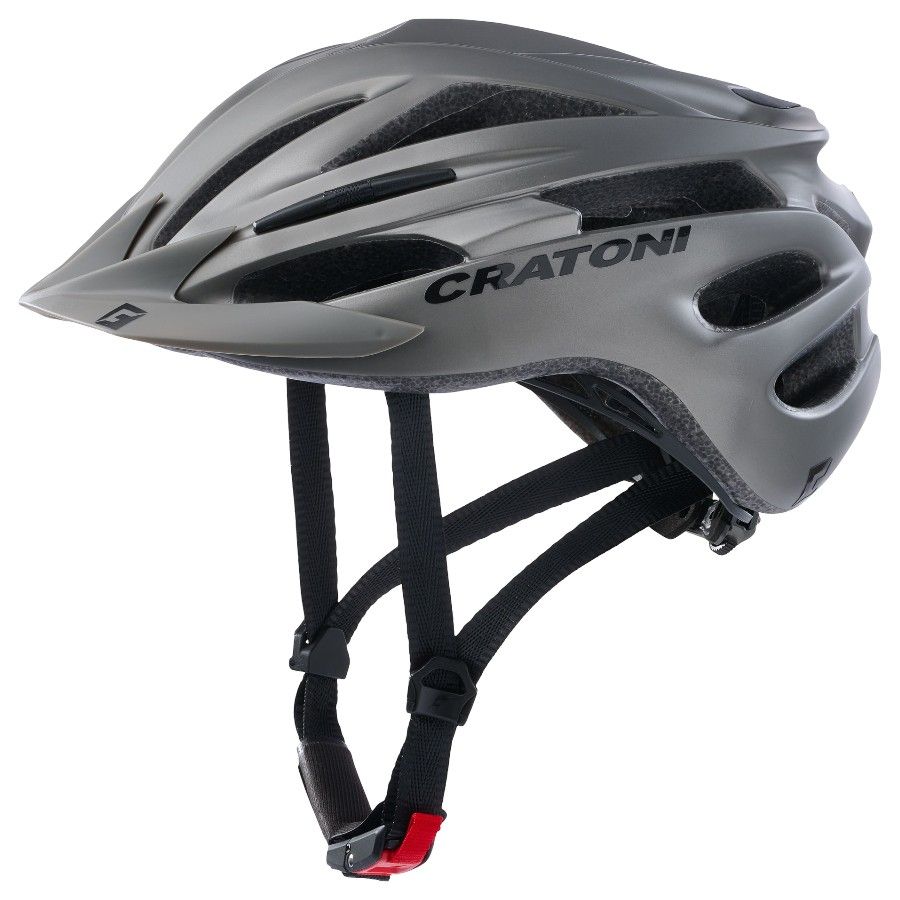 Cratoni Pacer, casco de bicicleta, gris
