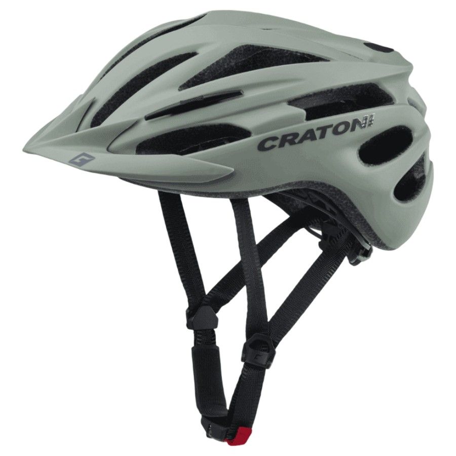 Cratoni Pacer, casco de bicicleta, verde mate