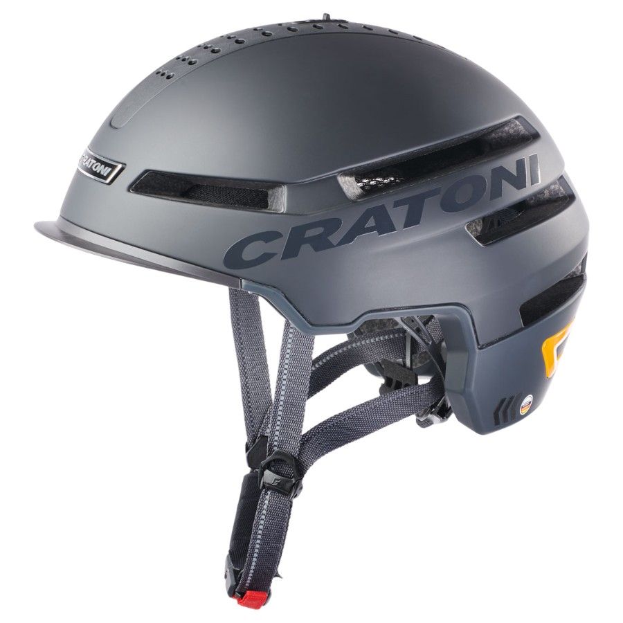 Cratoni Smartride 1.2, casco de bicicleta, negro mate