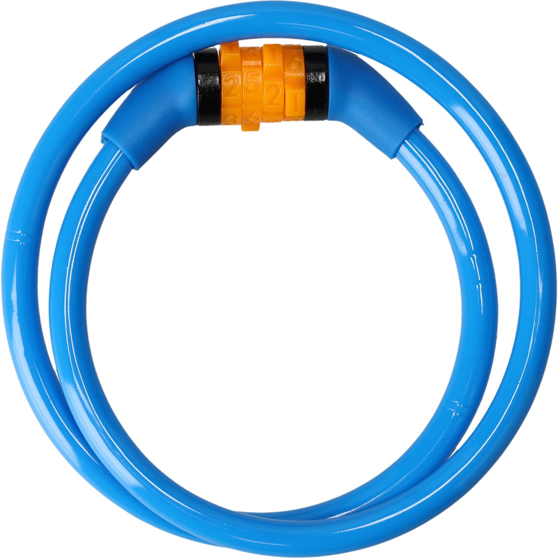 Crazy Safety, candado de bicicleta, azul