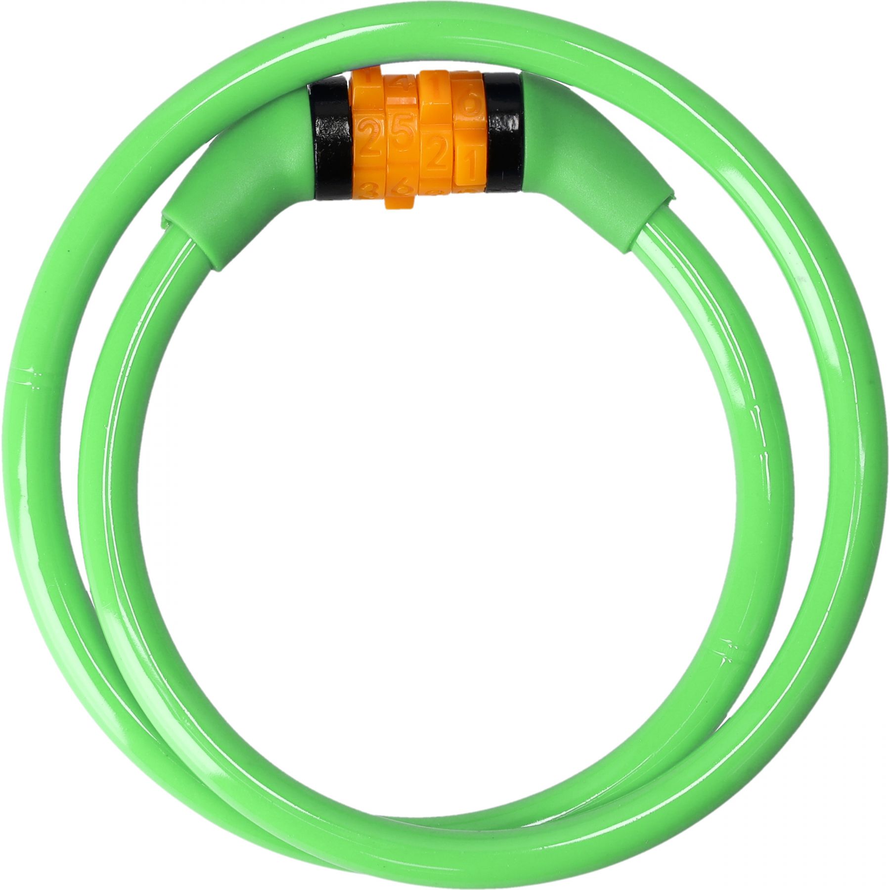 Crazy Safety, candado de bicicleta, verde