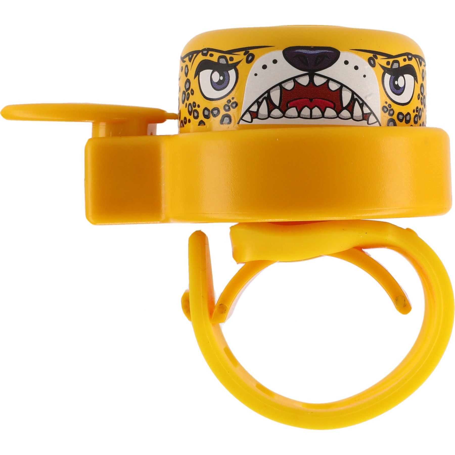Crazy Safety Leopard, timbre, amarillo