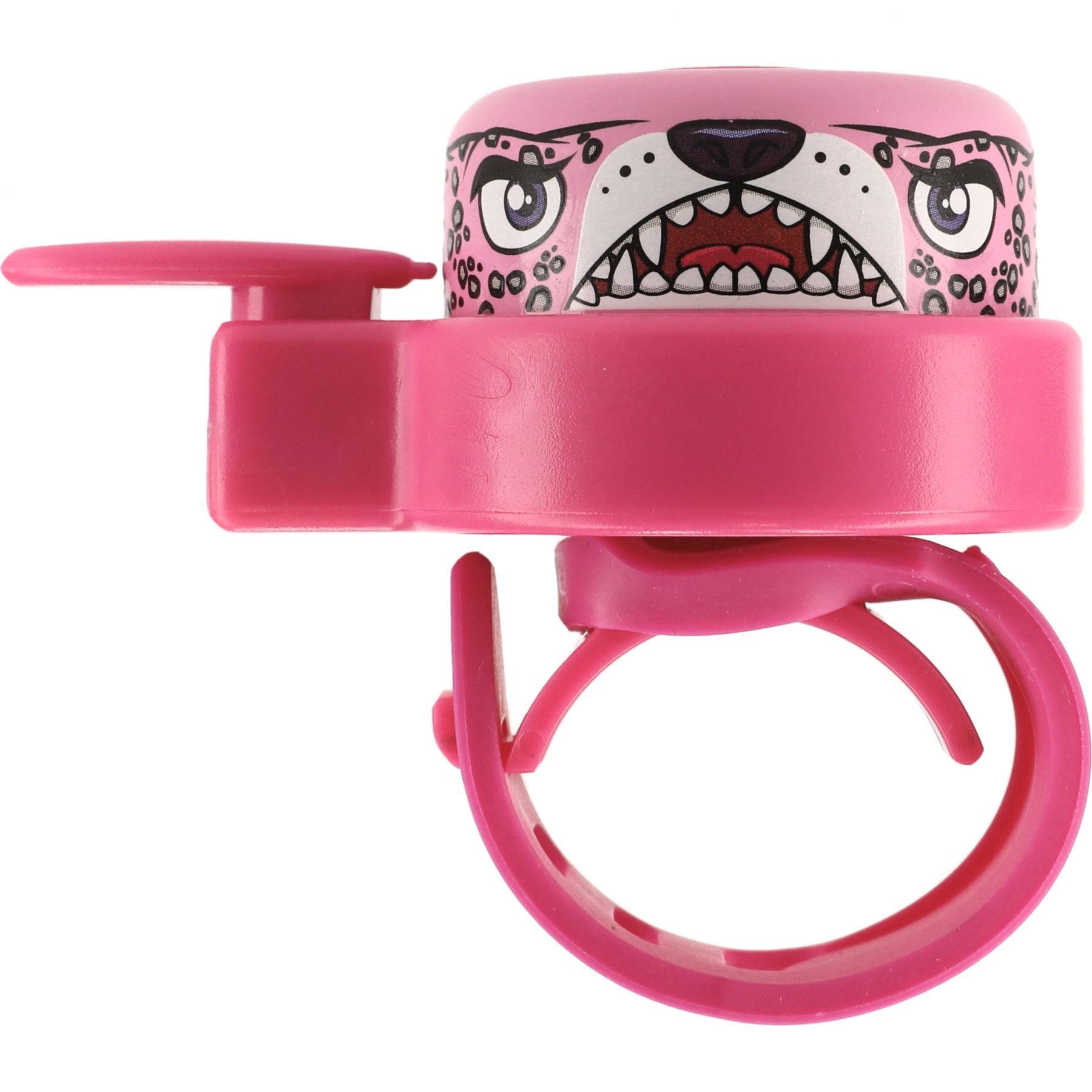 Crazy Safety Leopard, timbre, rosa