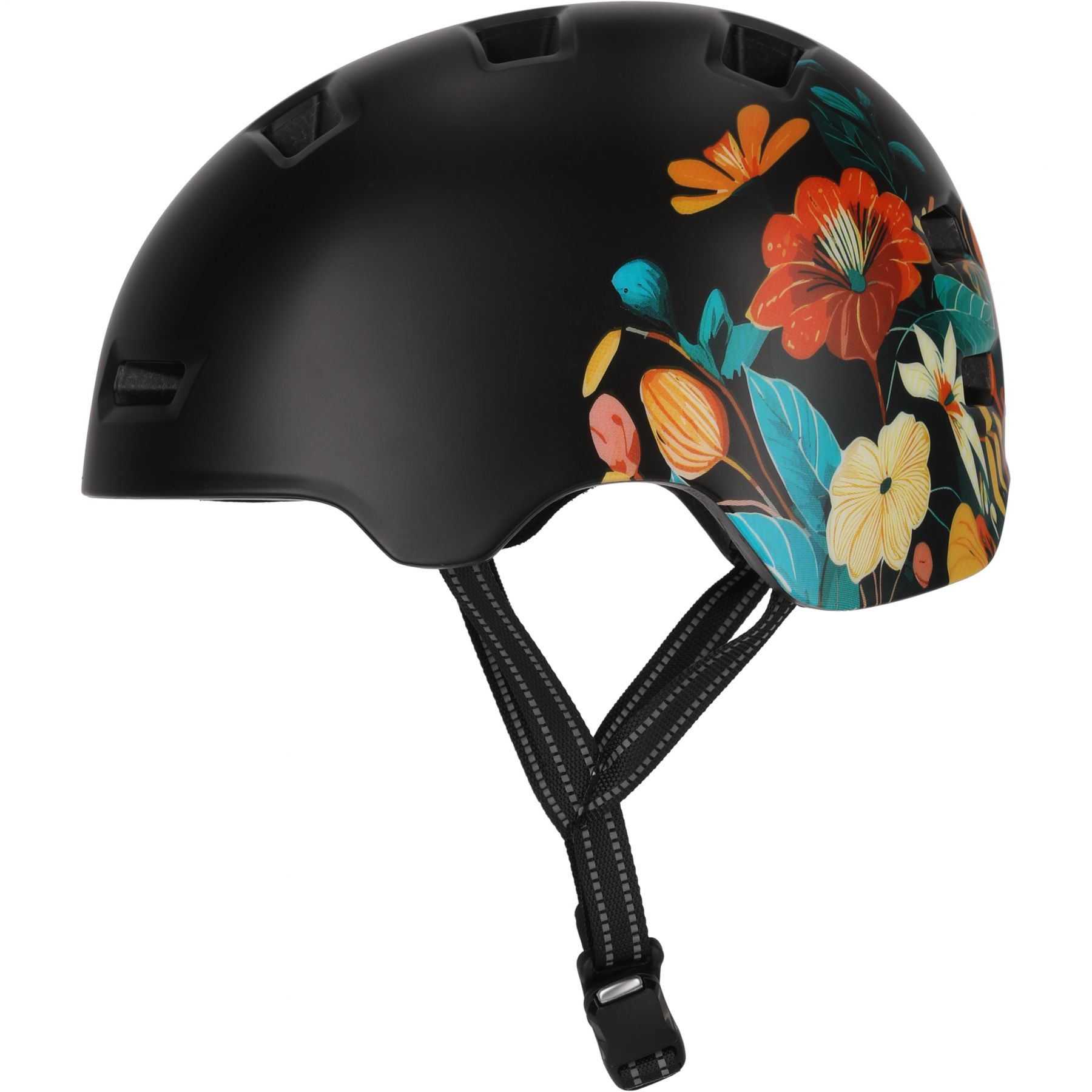 Crazy Safety Rampage Flower, casco de bicicleta, carrot