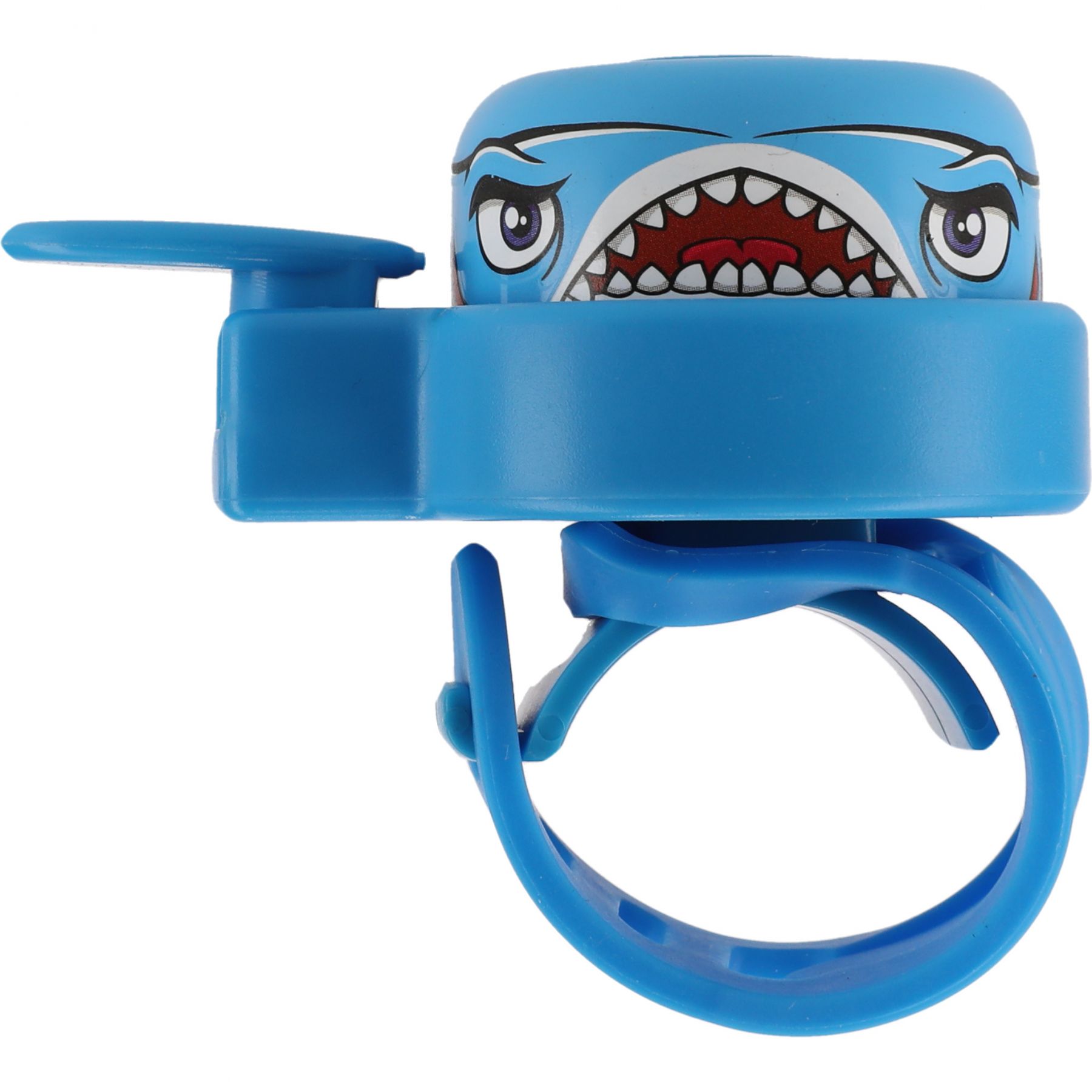 Crazy Safety Shark, timbre, azul