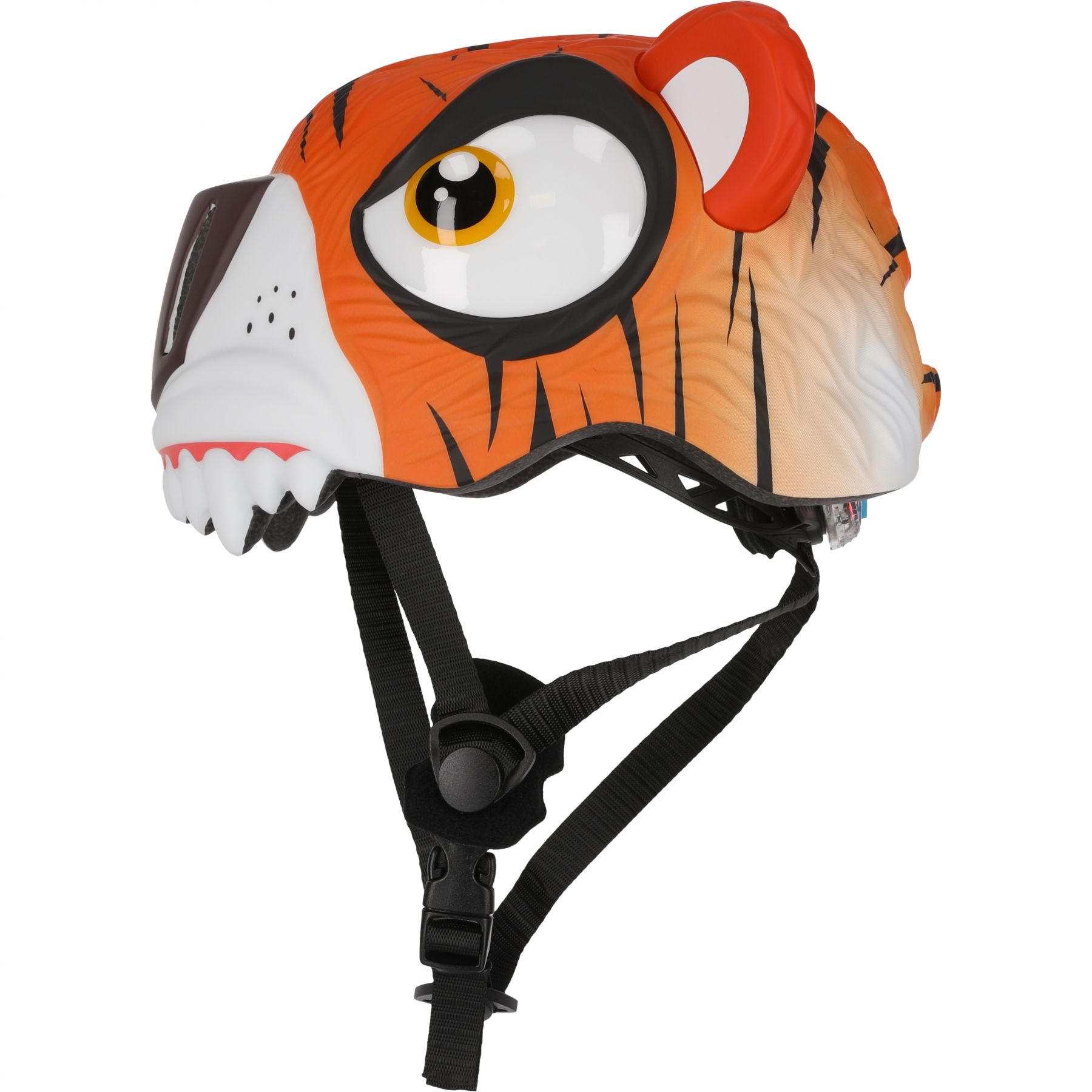 Crazy Safety Tiger, casco de bicicleta, junior, naranja