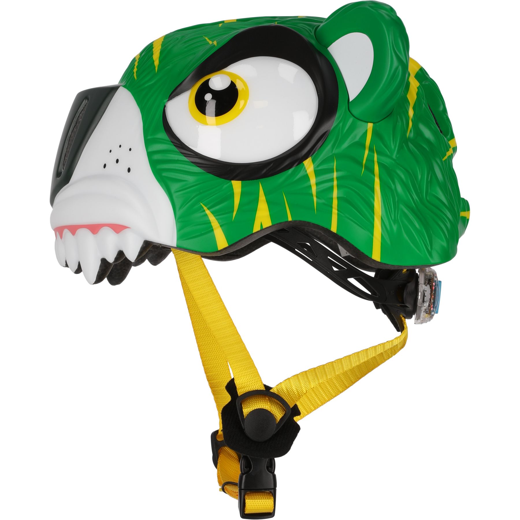 Crazy Safety Tiger, casco de bicicleta, junior, verde