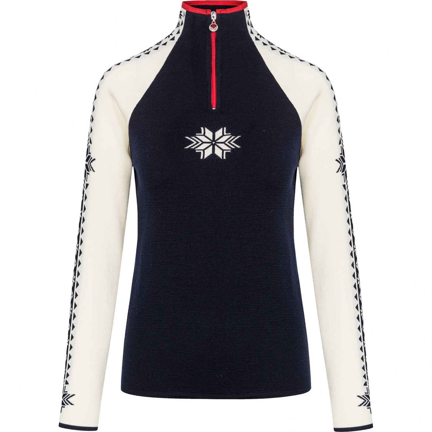 Dale of Norway Geilo, jersey, mujer, navy/blanco