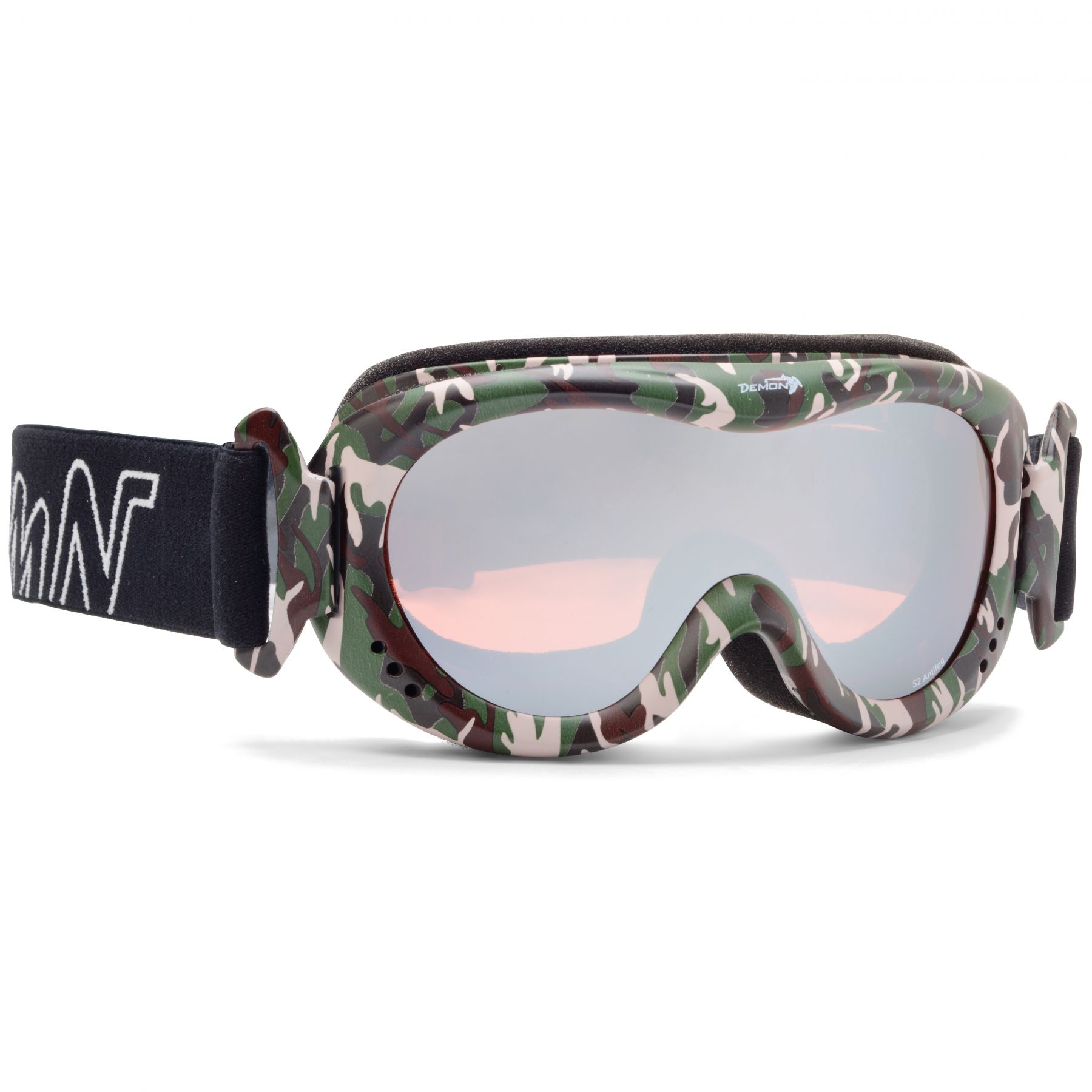 Demon Snow 6, gafas de esquí, junior, army