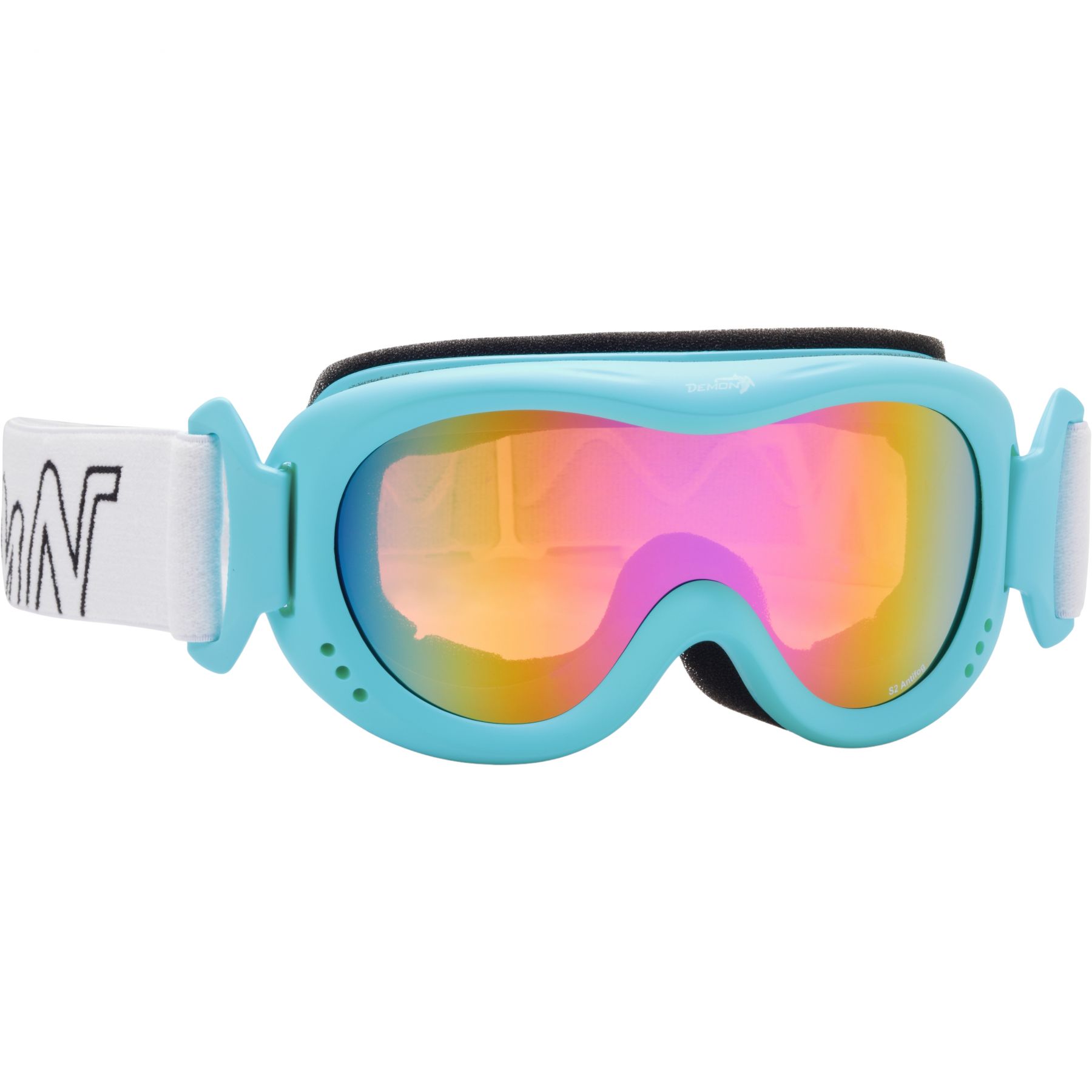 Snow 6 Mirror, gafas de esquí, junior, azul claro