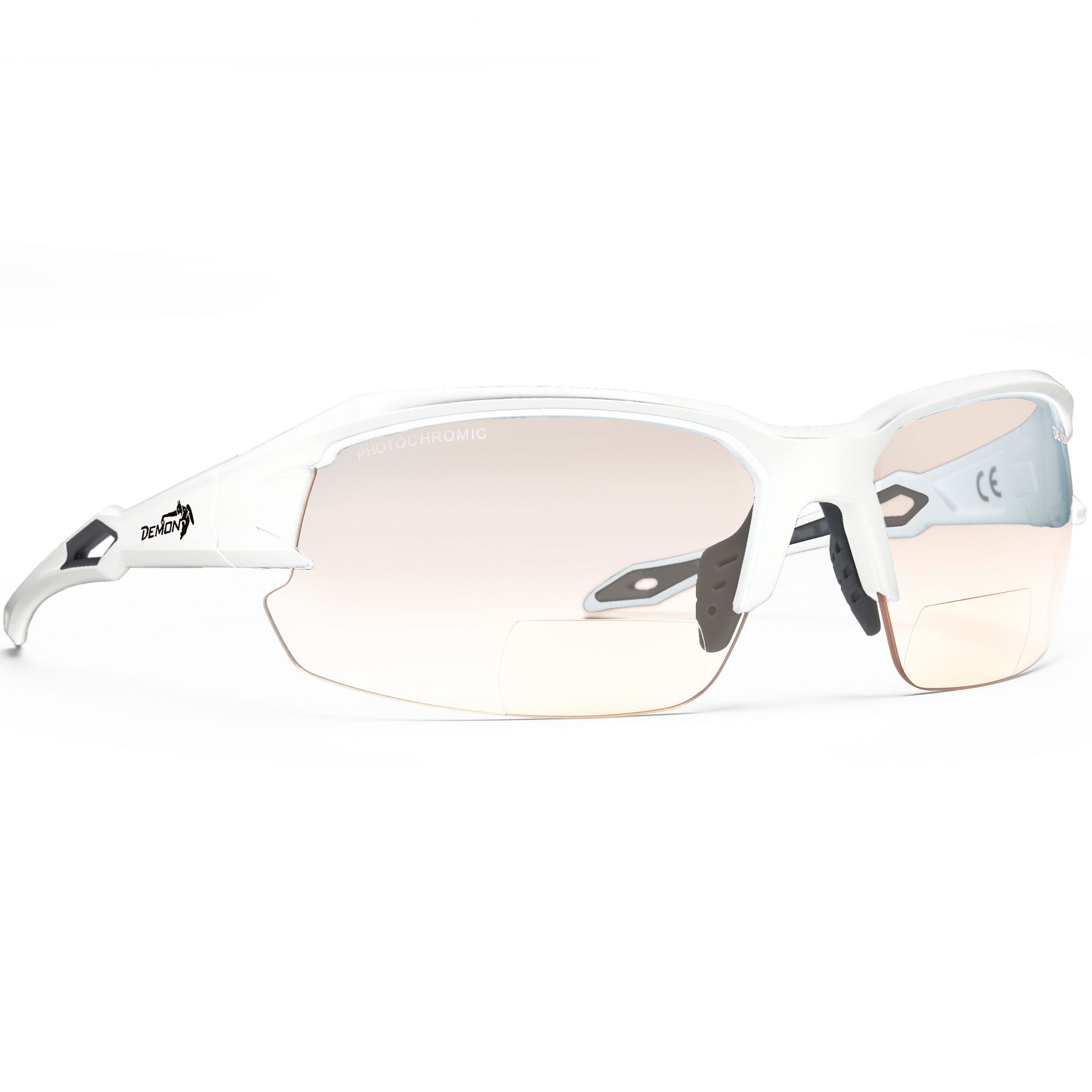 Demon Tiger Photochromic, gafas de sol con campo de lectura, blancas