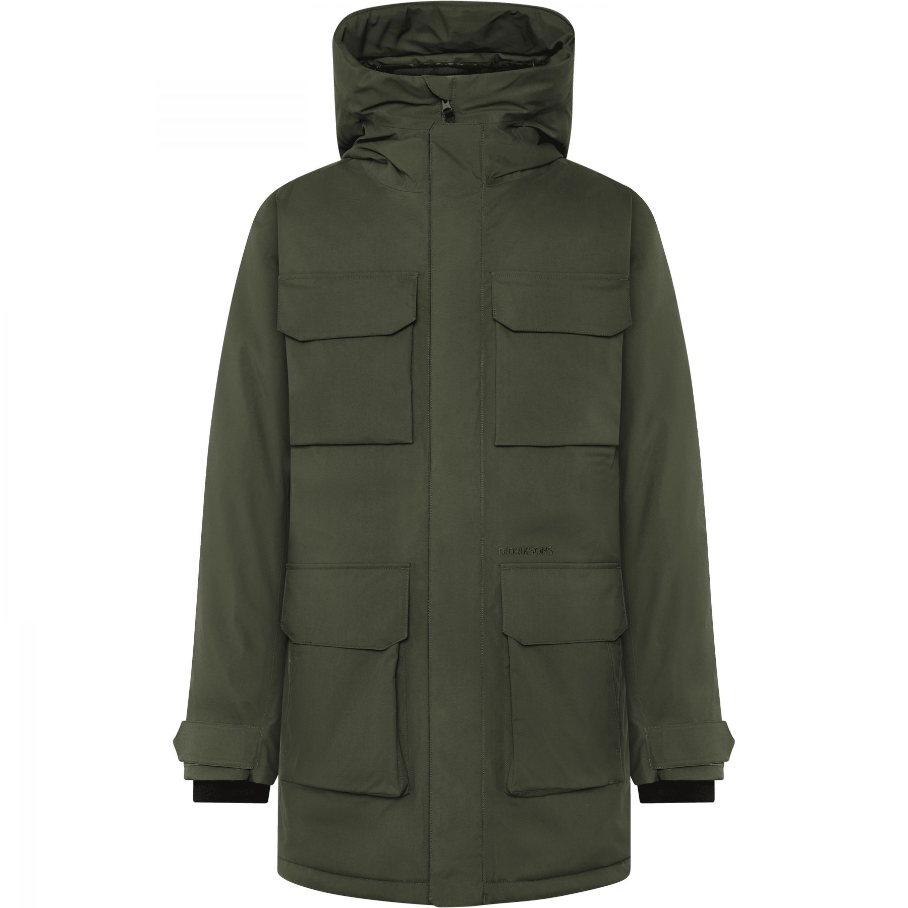 Didriksons Aiden 2, parka, hombre, verde oscuro