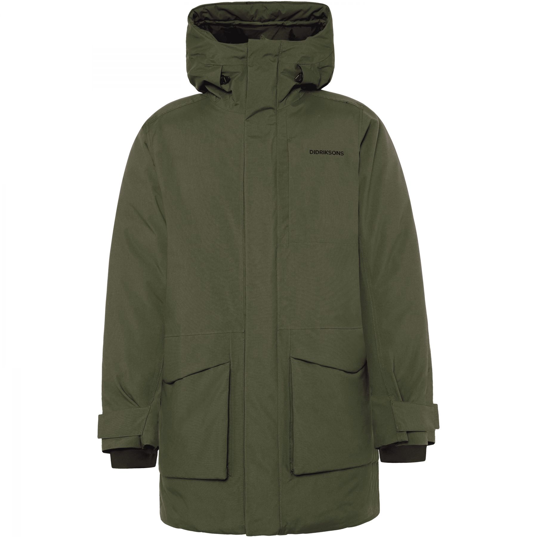 Didriksons Akilles 3, parka, hombre, verde oscuro