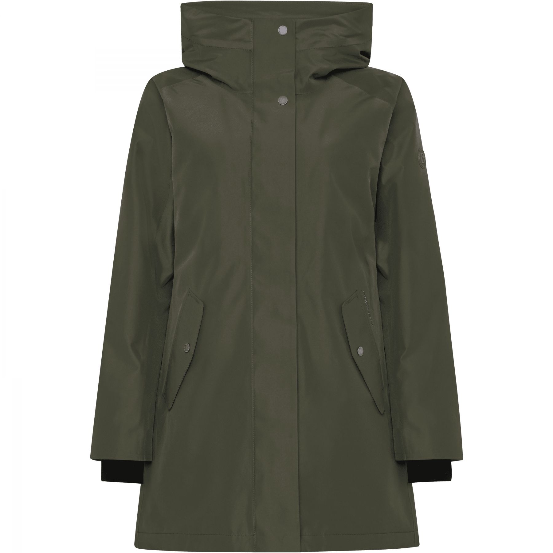 Didriksons Alana 2, parka, mujer, verde oscuro