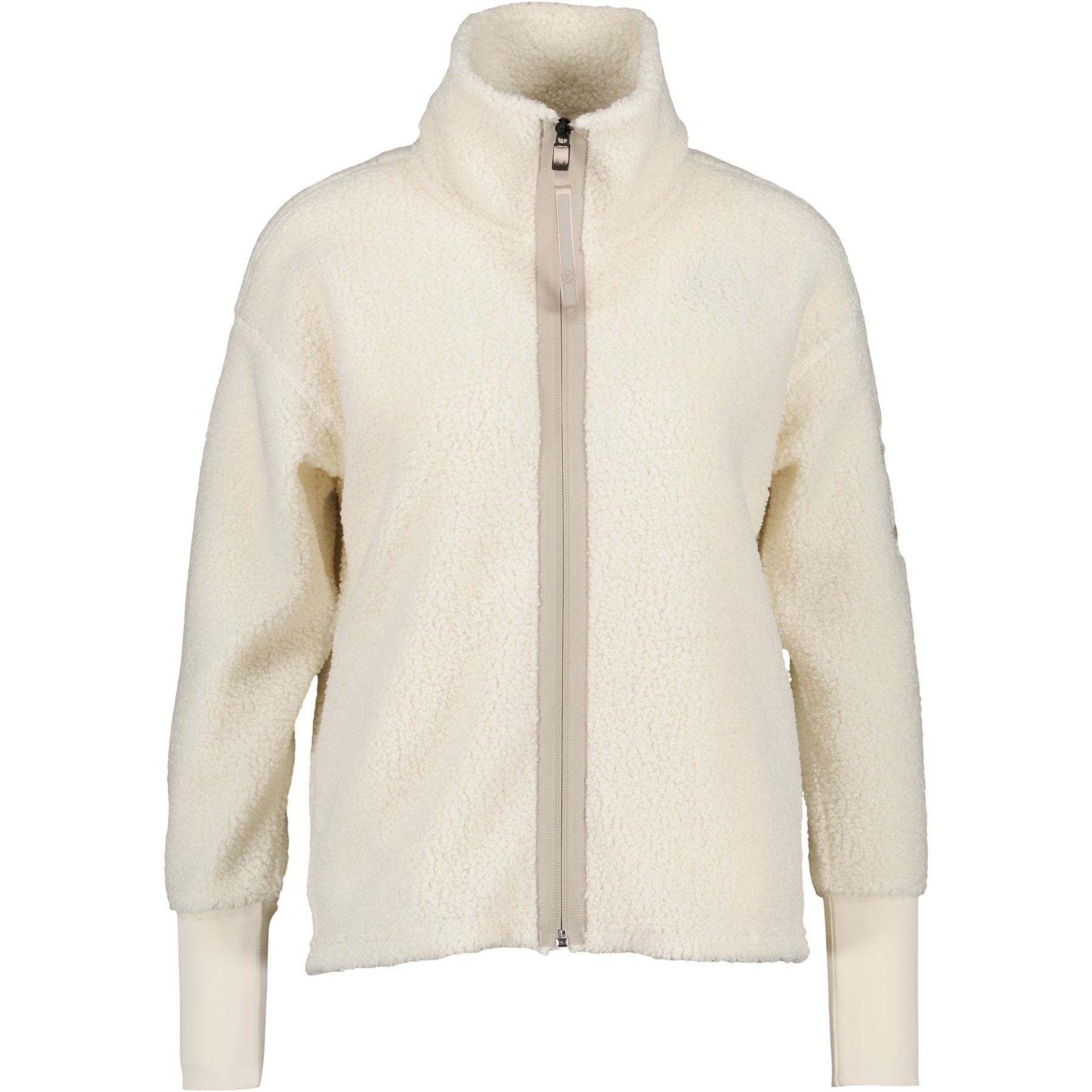 Didriksons Alexa, chaqueta polar, mujer, white foam