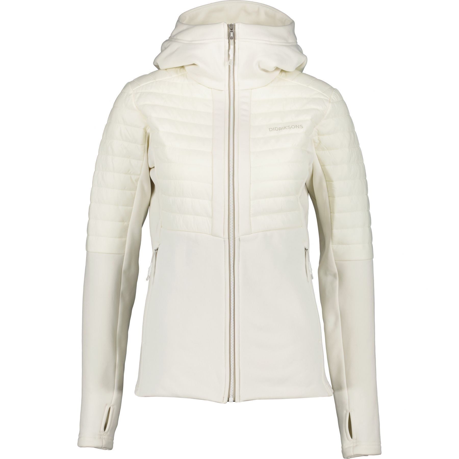 Didriksons Annema, chaqueta aislante, mujer, shell white