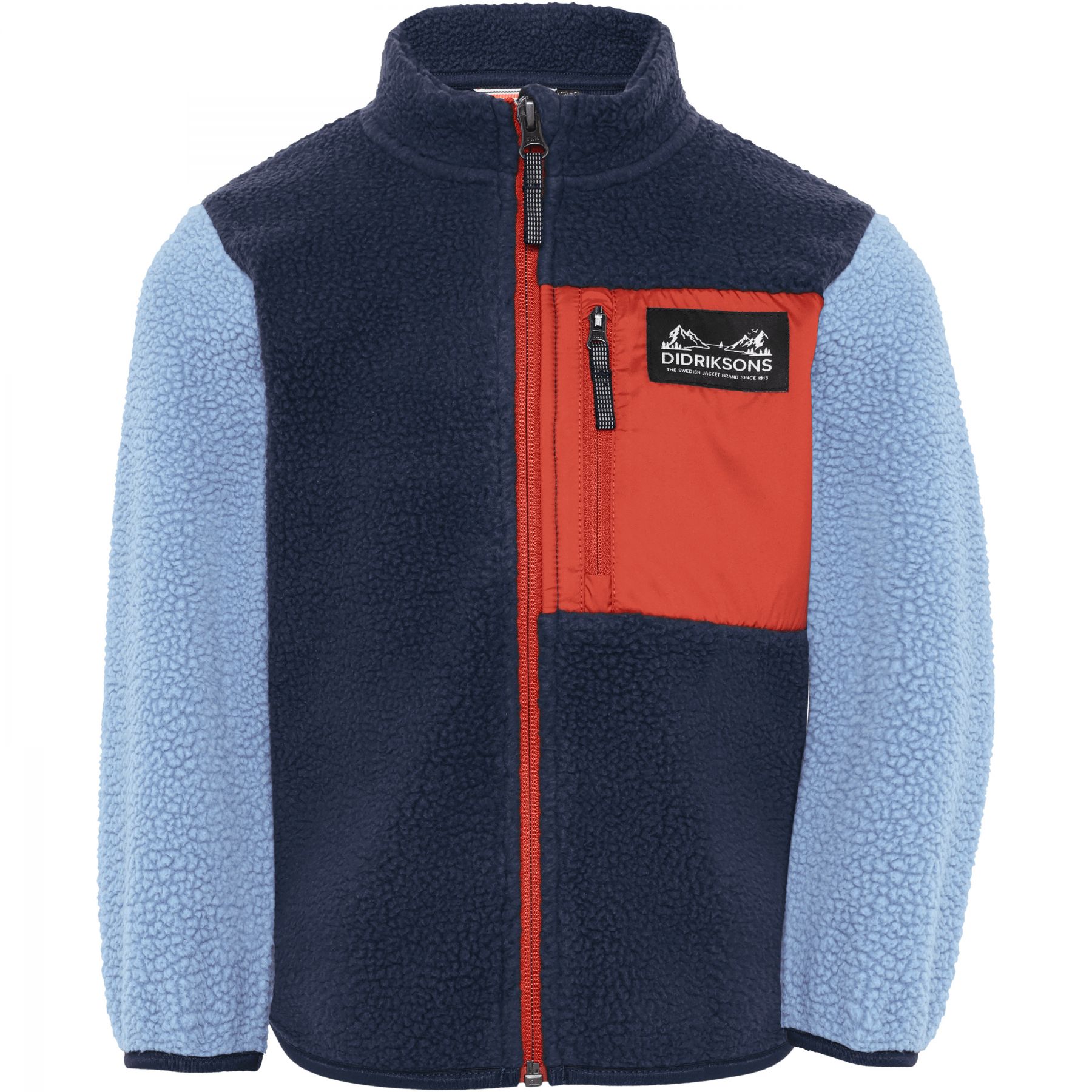 Didriksons Anten 2, chaqueta polar, niños, azul