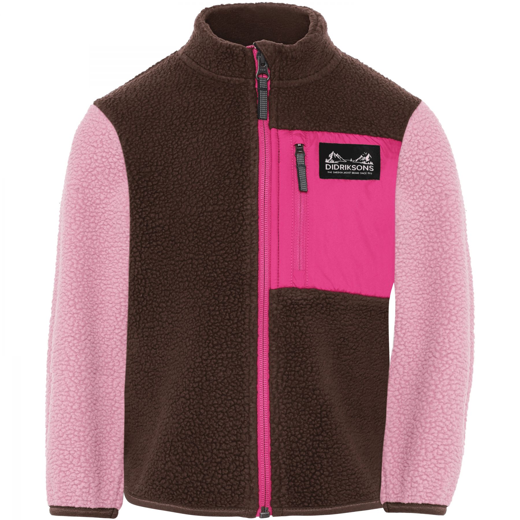 Didriksons Anten 2, chaqueta polar, niños, rosa