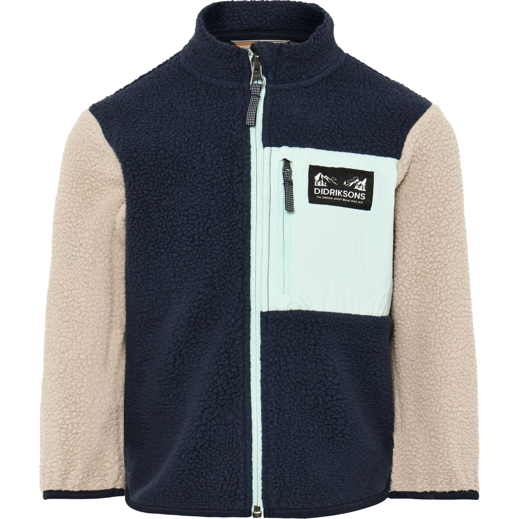 Didriksons Anten, chaqueta polar, junior, azul oscuro