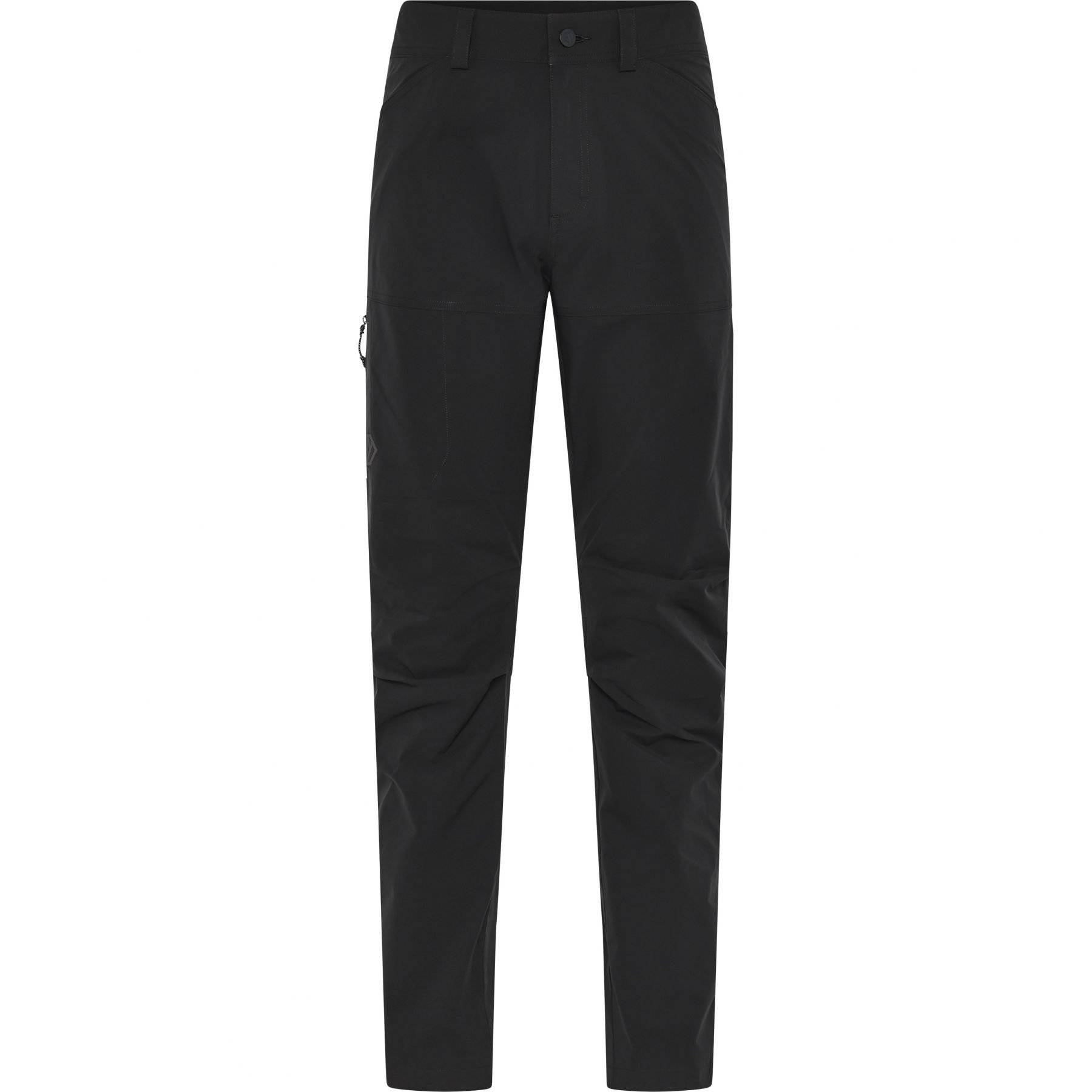 Didriksons Asher, pantalones outdoor, hombre, negro
