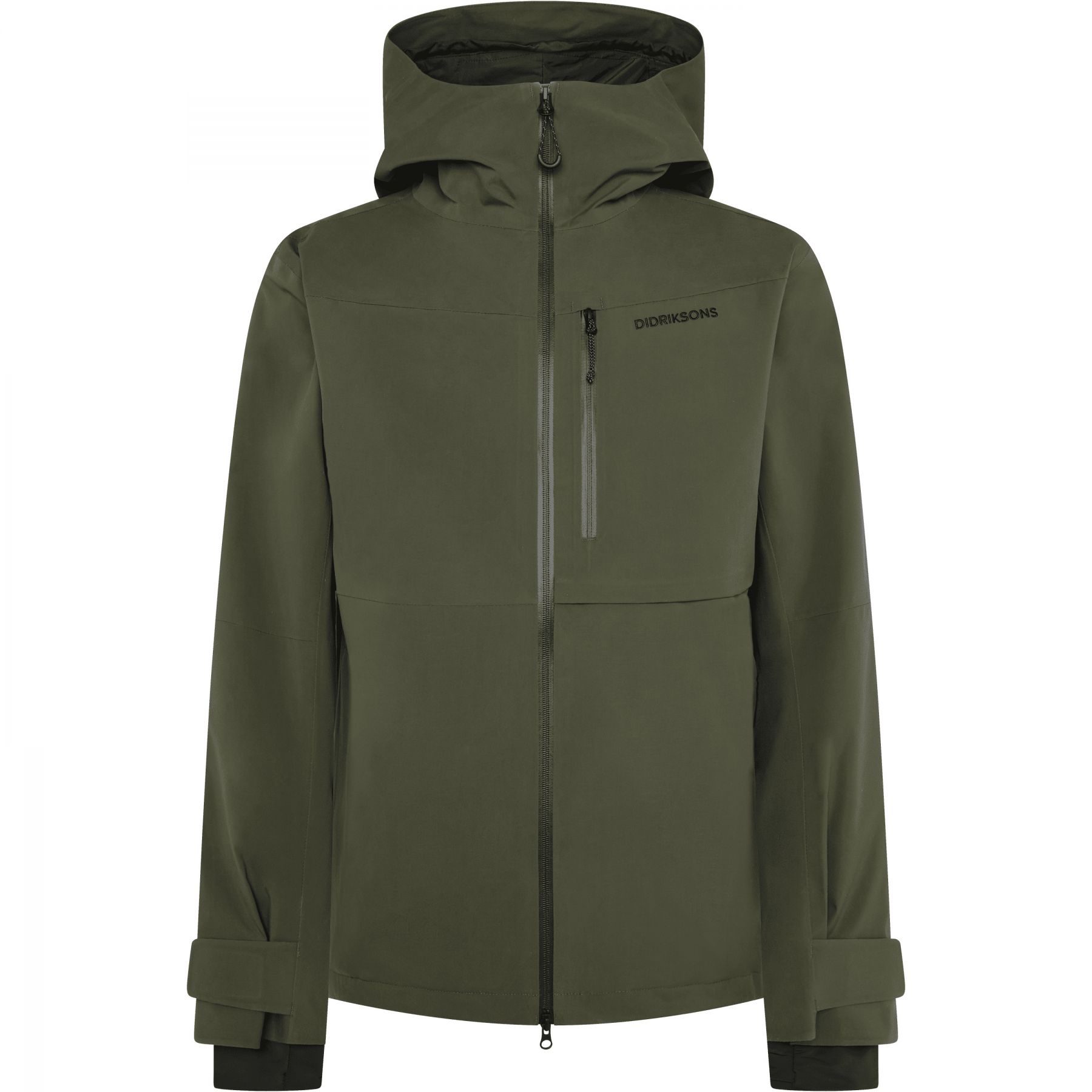 Didriksons Asp, chaqueta de esquí, hombre, verde oscuro