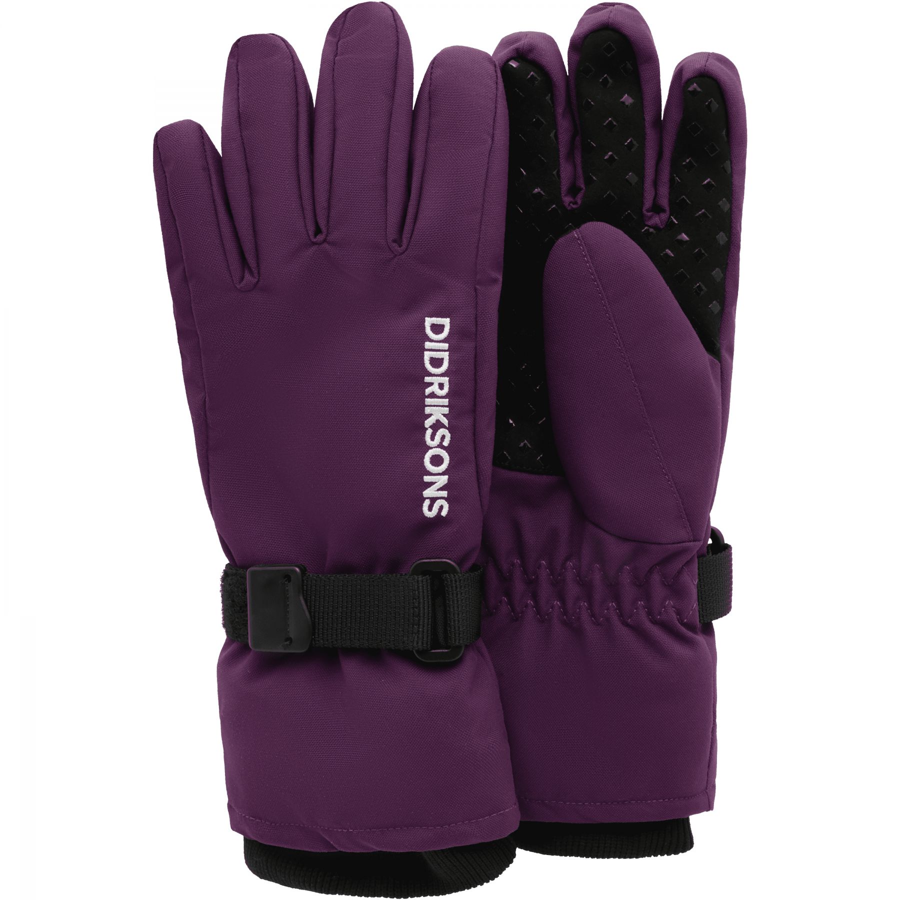 Didriksons Biggles 4, guantes de esquí, niños, lila