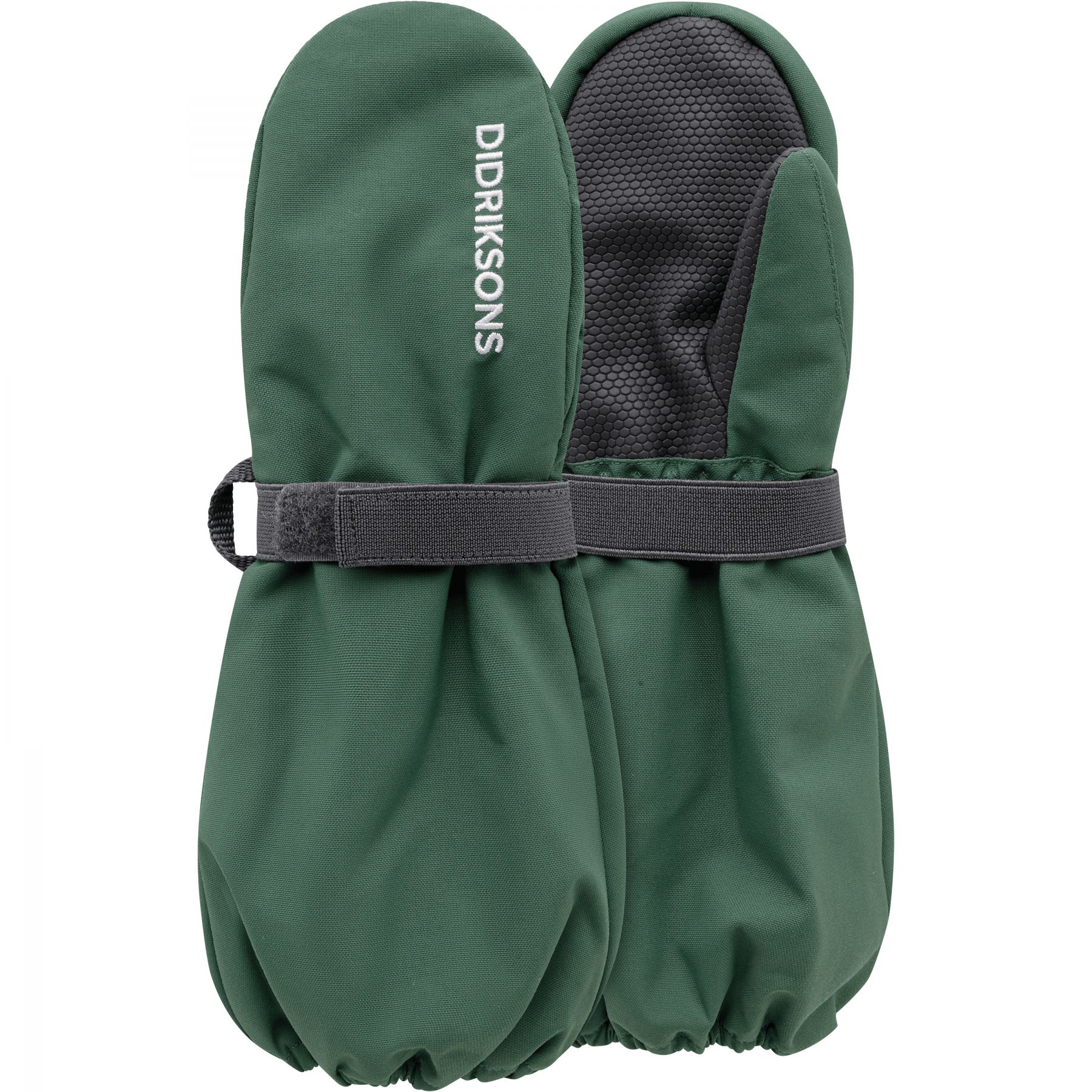 Didriksons Biggles 8, manoplas, niños, verde oscuro