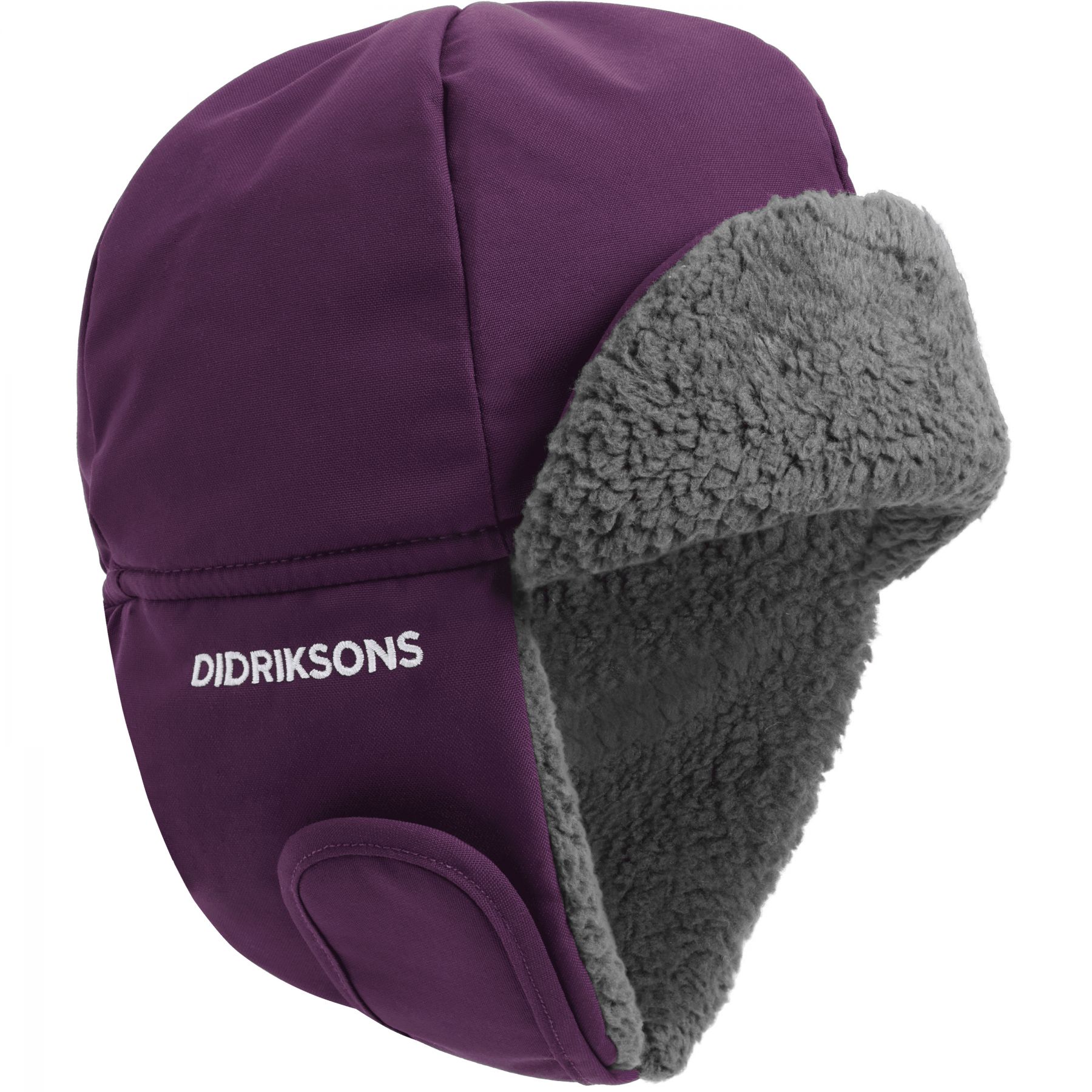 Didriksons Biggles cap 7, gorro, niños, lila