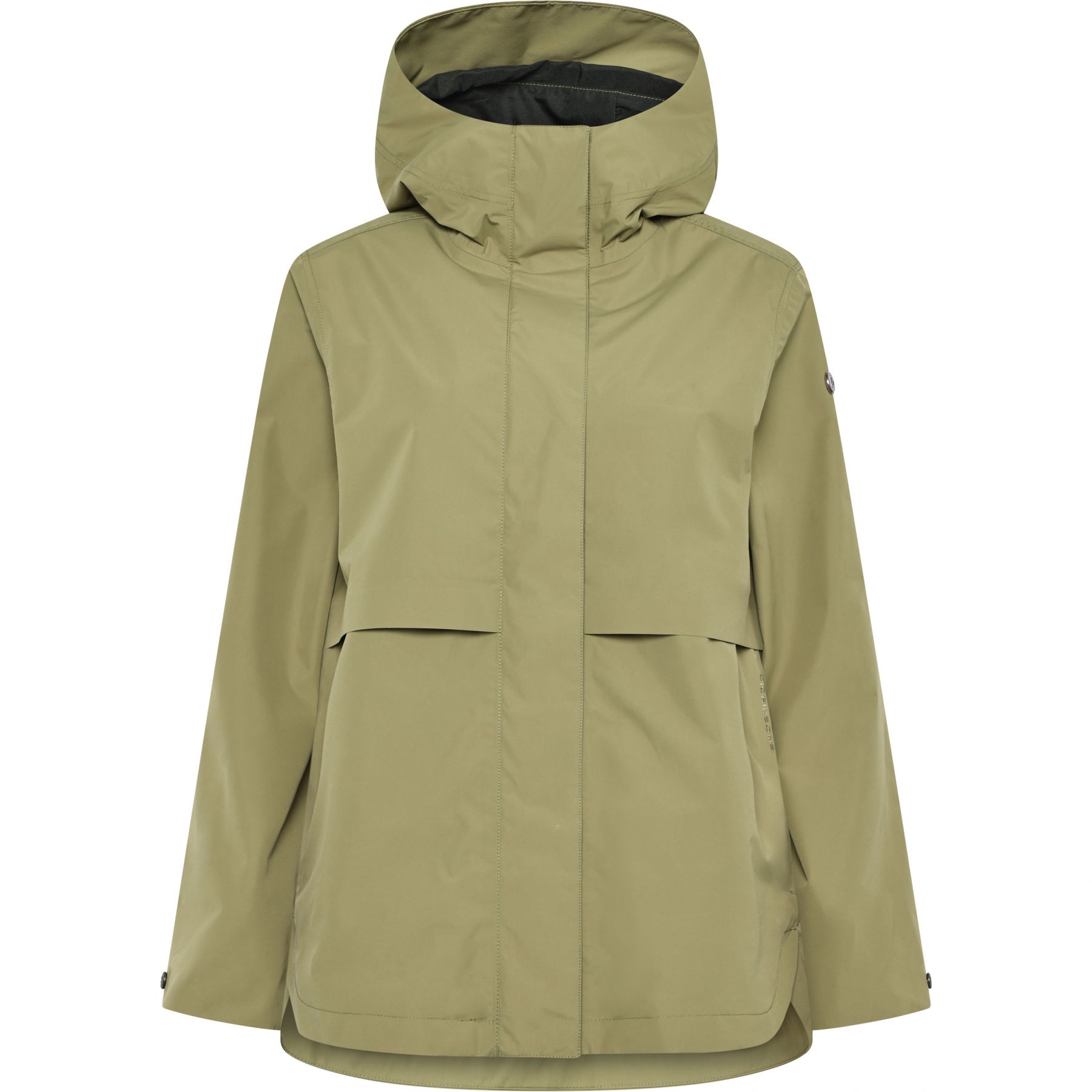 Didriksons Elsa, chaqueta impermeable, mujer, olive green