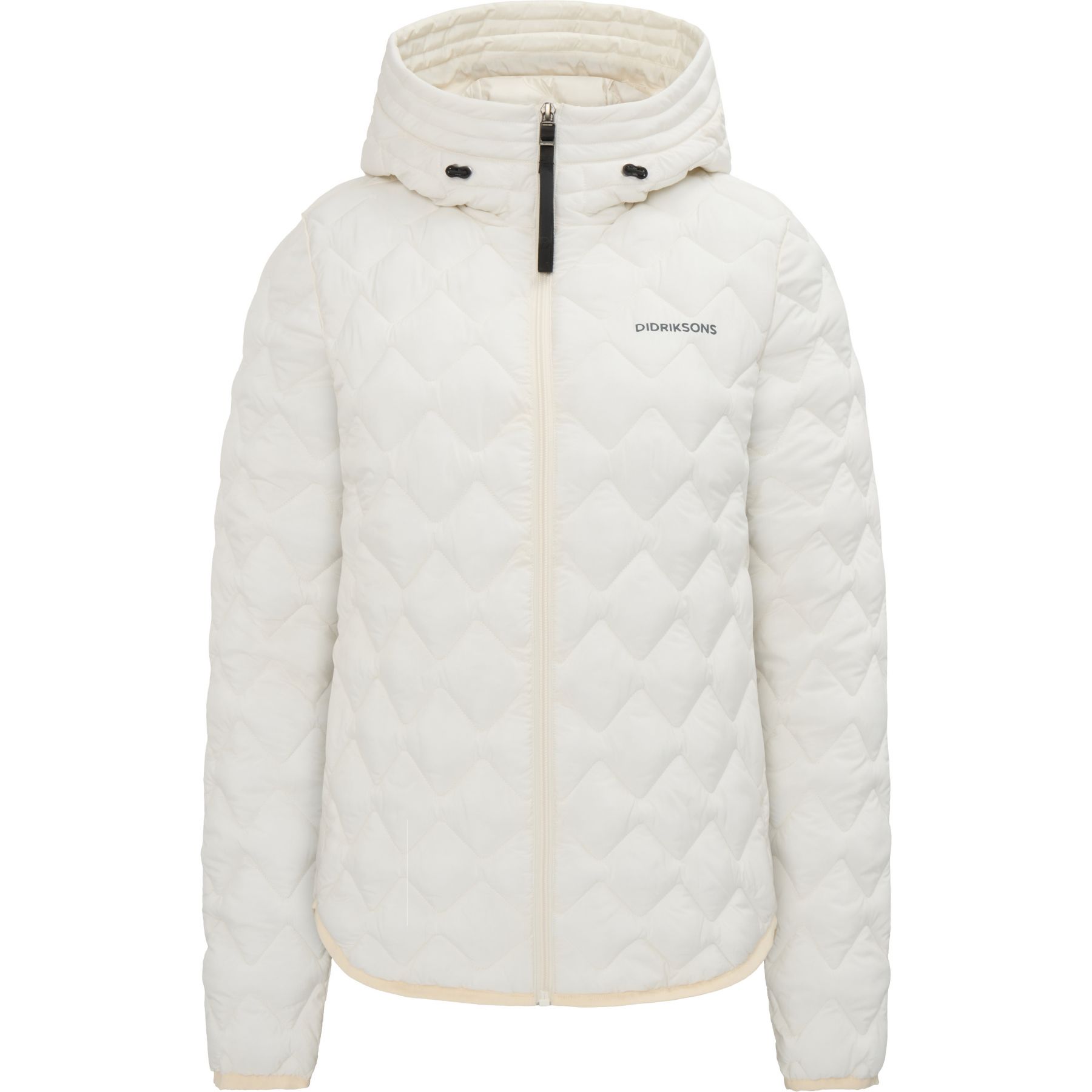 Didriksons Evelyn, chaqueta aislante, mujer, white foam