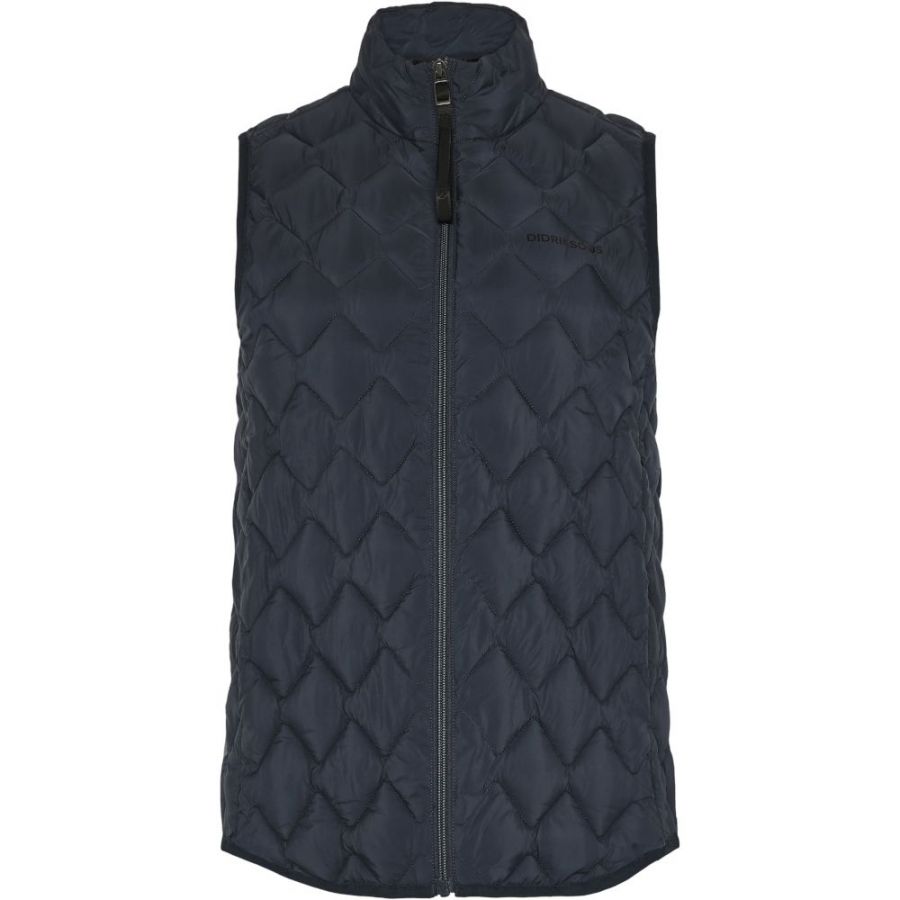 Didriksons Evy, chaleco acolchado, mujer, azul marino