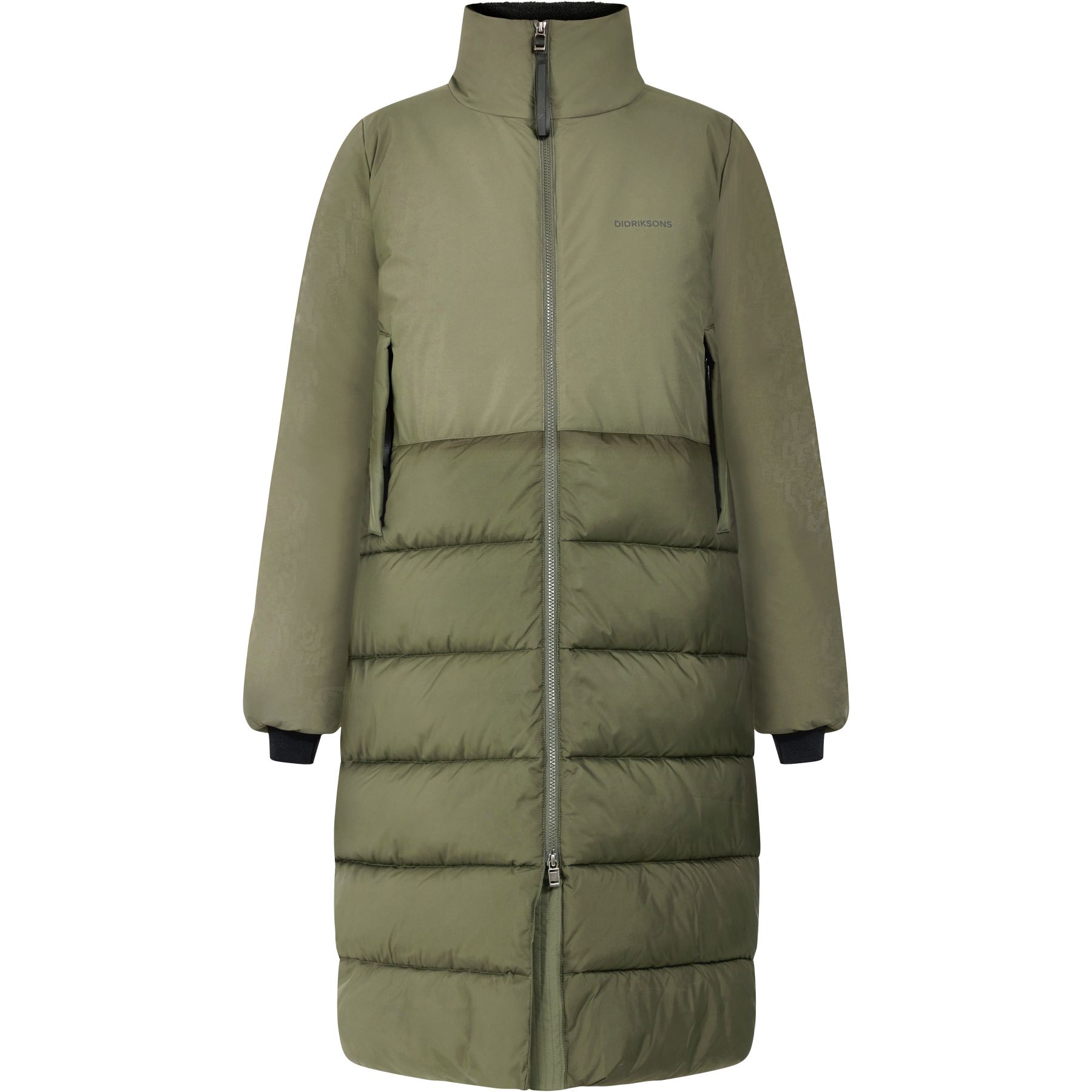 Didriksons Fabiola, parka, señora, verde oscuro