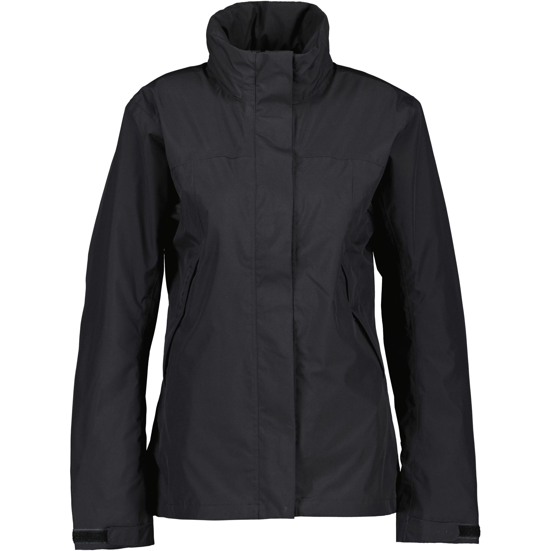 Didriksons Grand, impermeable, mujer, negro