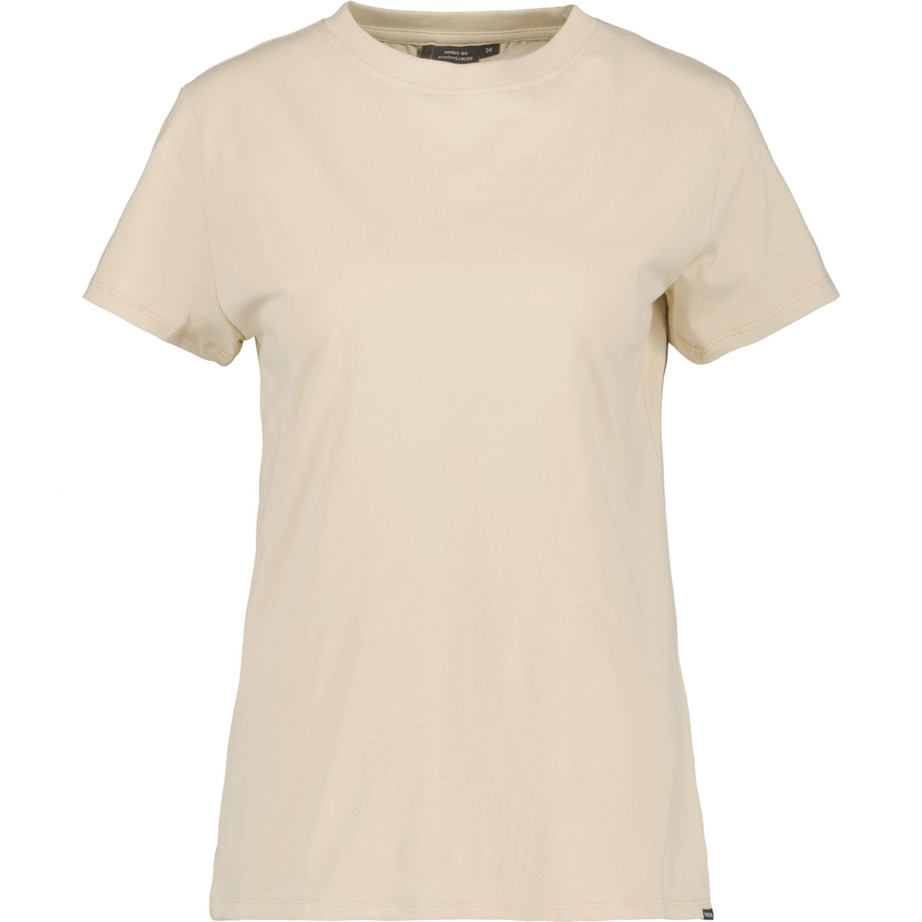 Didriksons Ingarö, camiseta, mujer, light beige