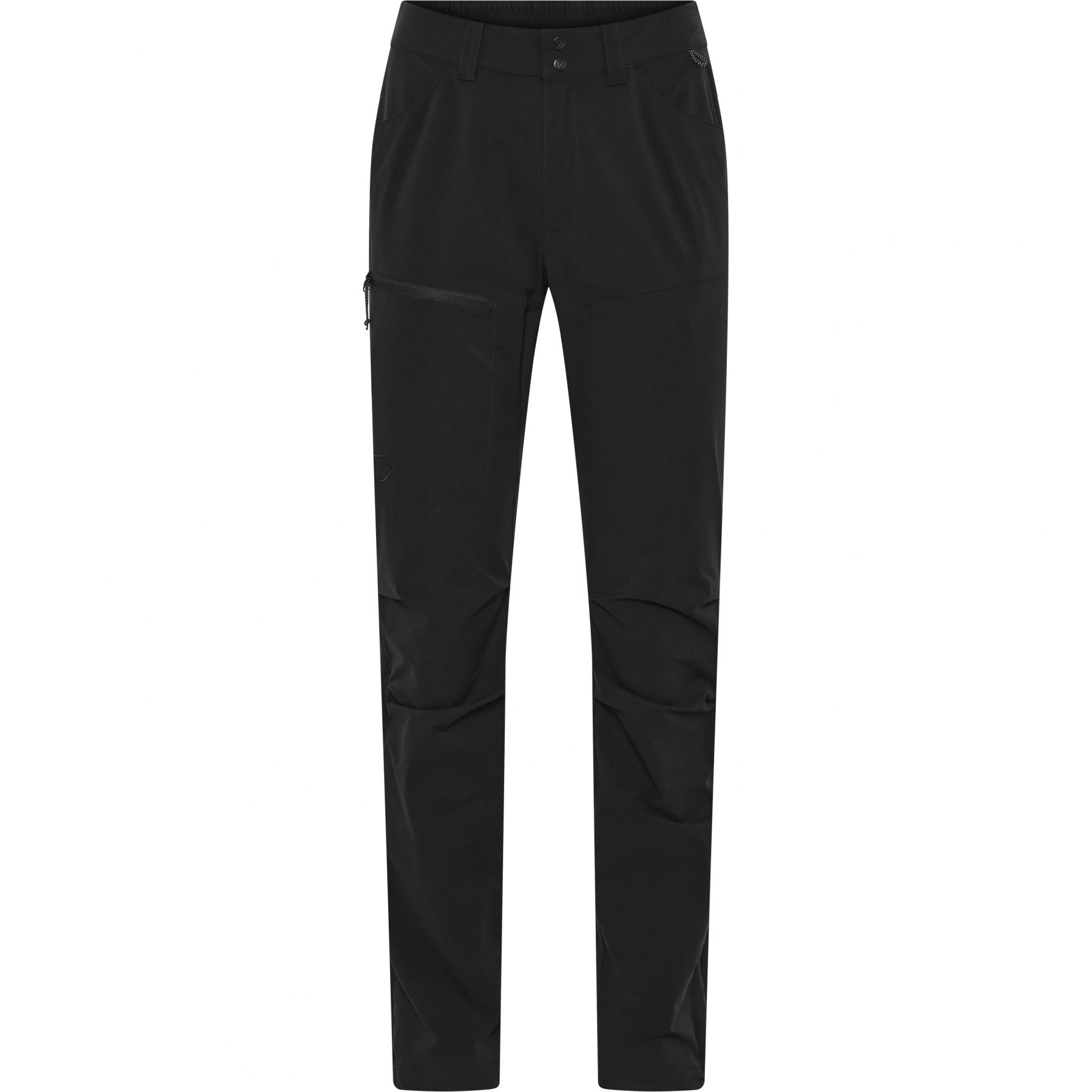 Didriksons Juna, pantalones outdoor, mujer, negro