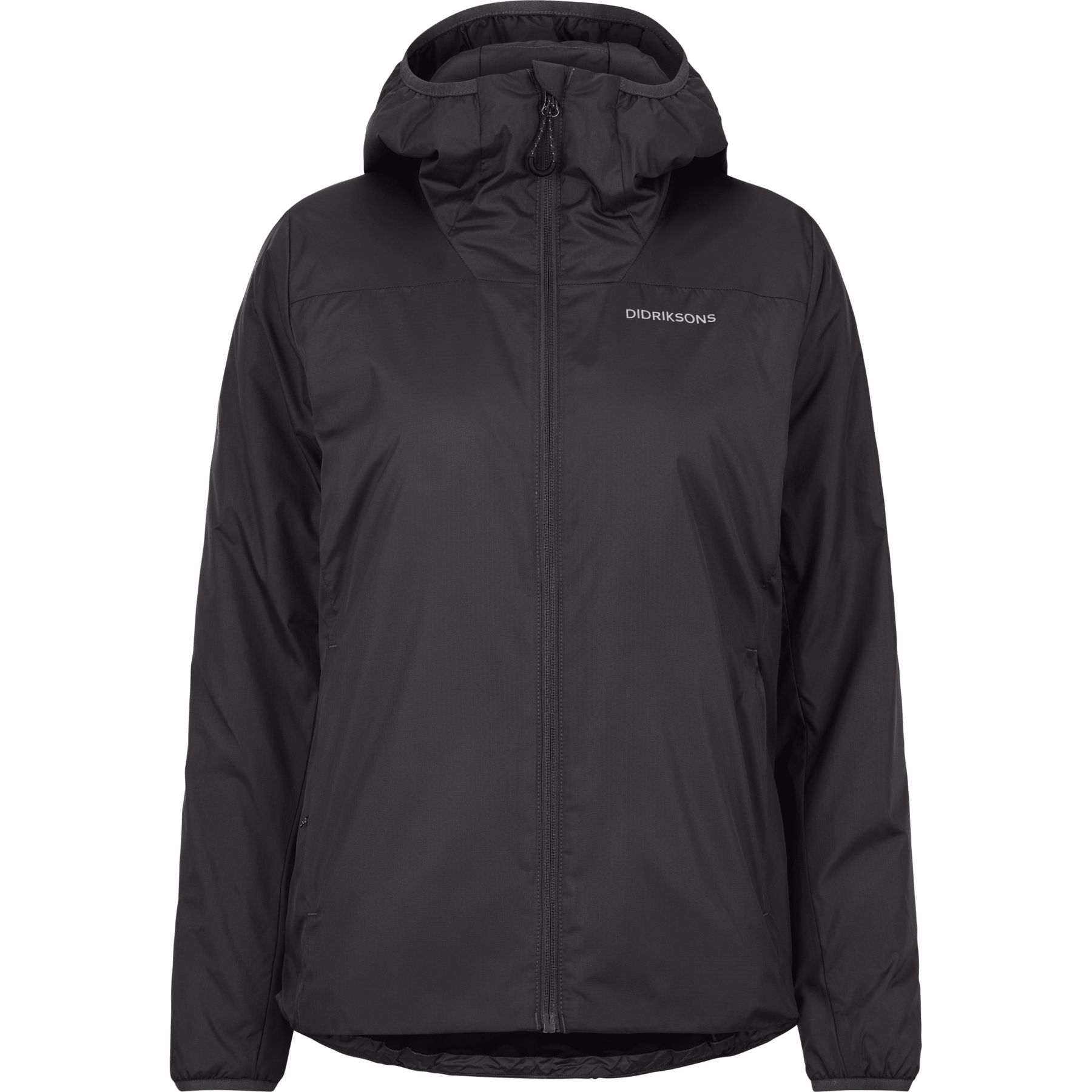 Didriksons Karix 3, chaqueta de entretiempo, mujer, negro