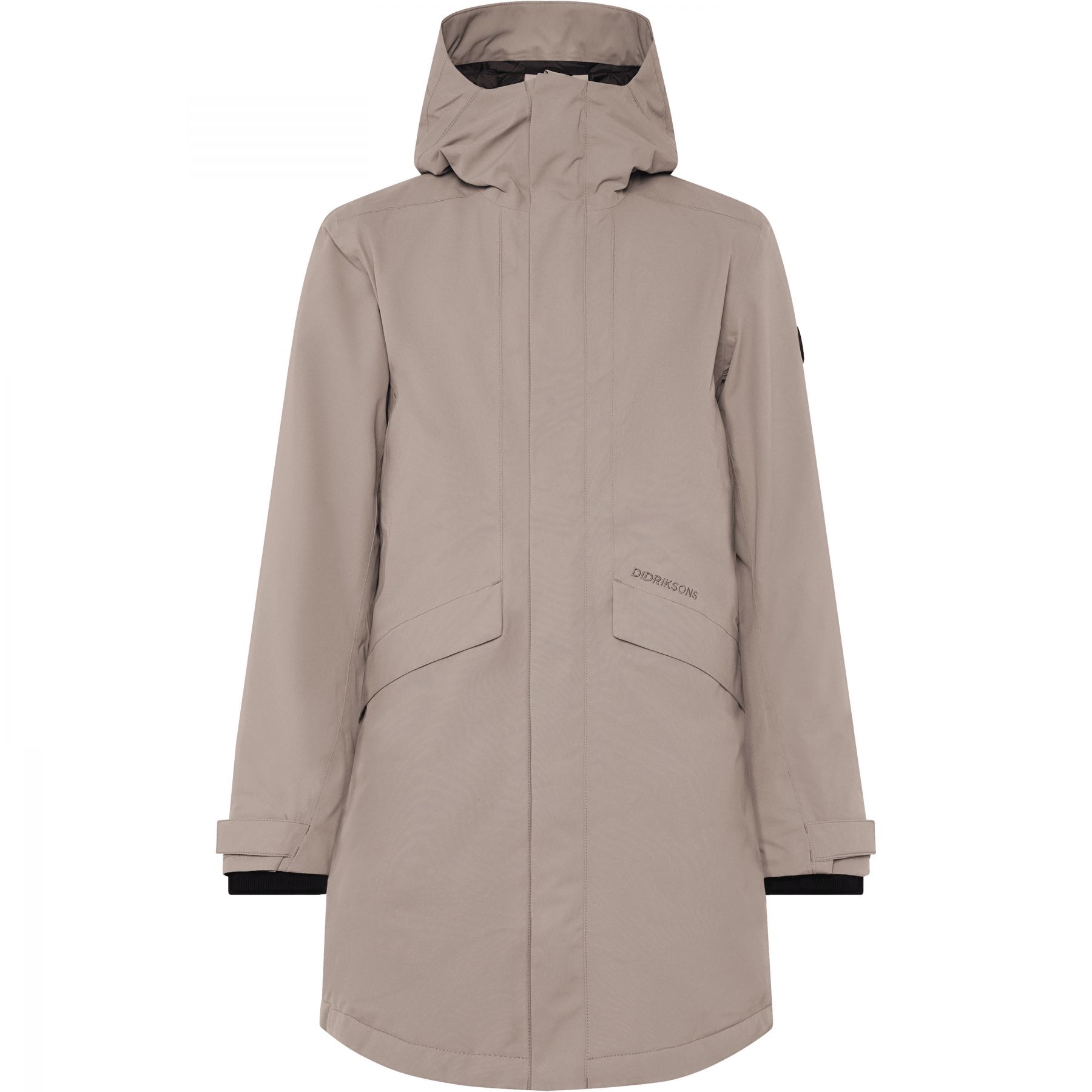 Didriksons Kenny 9, parka, hombre, ash brown