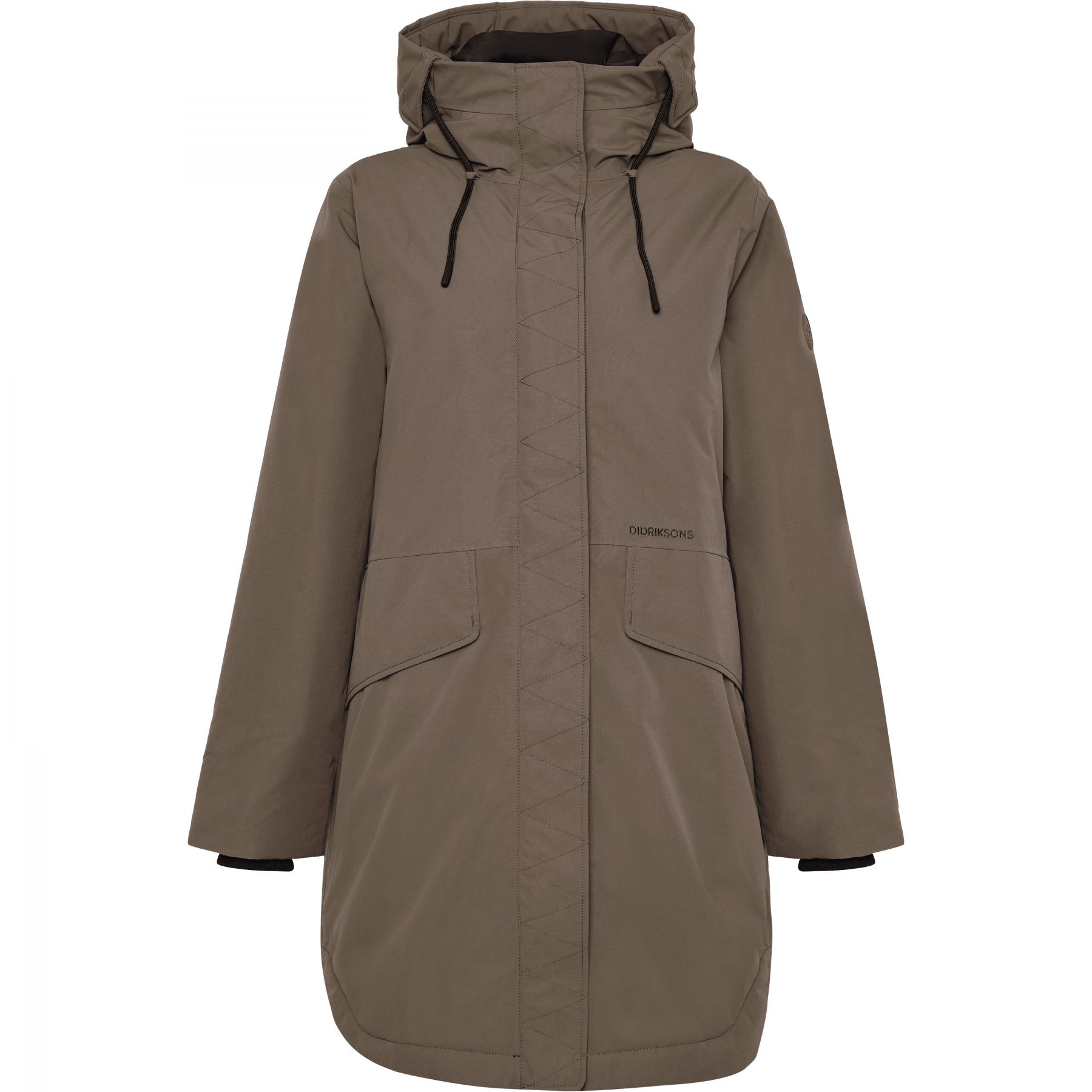 Didriksons Lilian, parka, mujer, mocha