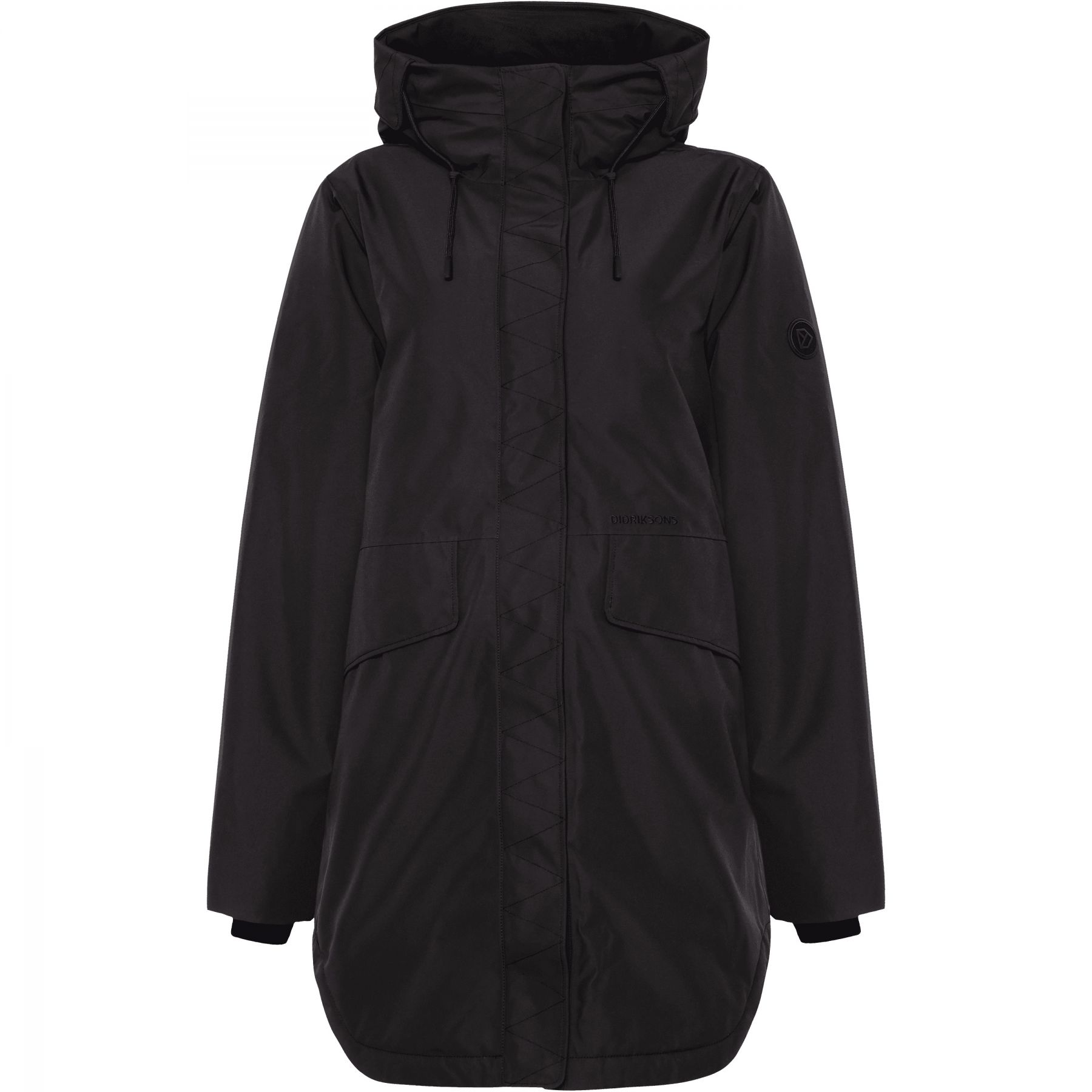 Didriksons Lilian, parka, mujer, negro