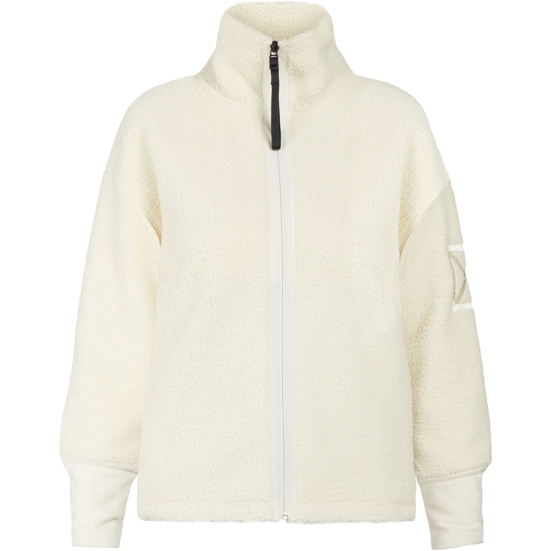 Didriksons Mella, chaqueta polar, mujer, blanco roto