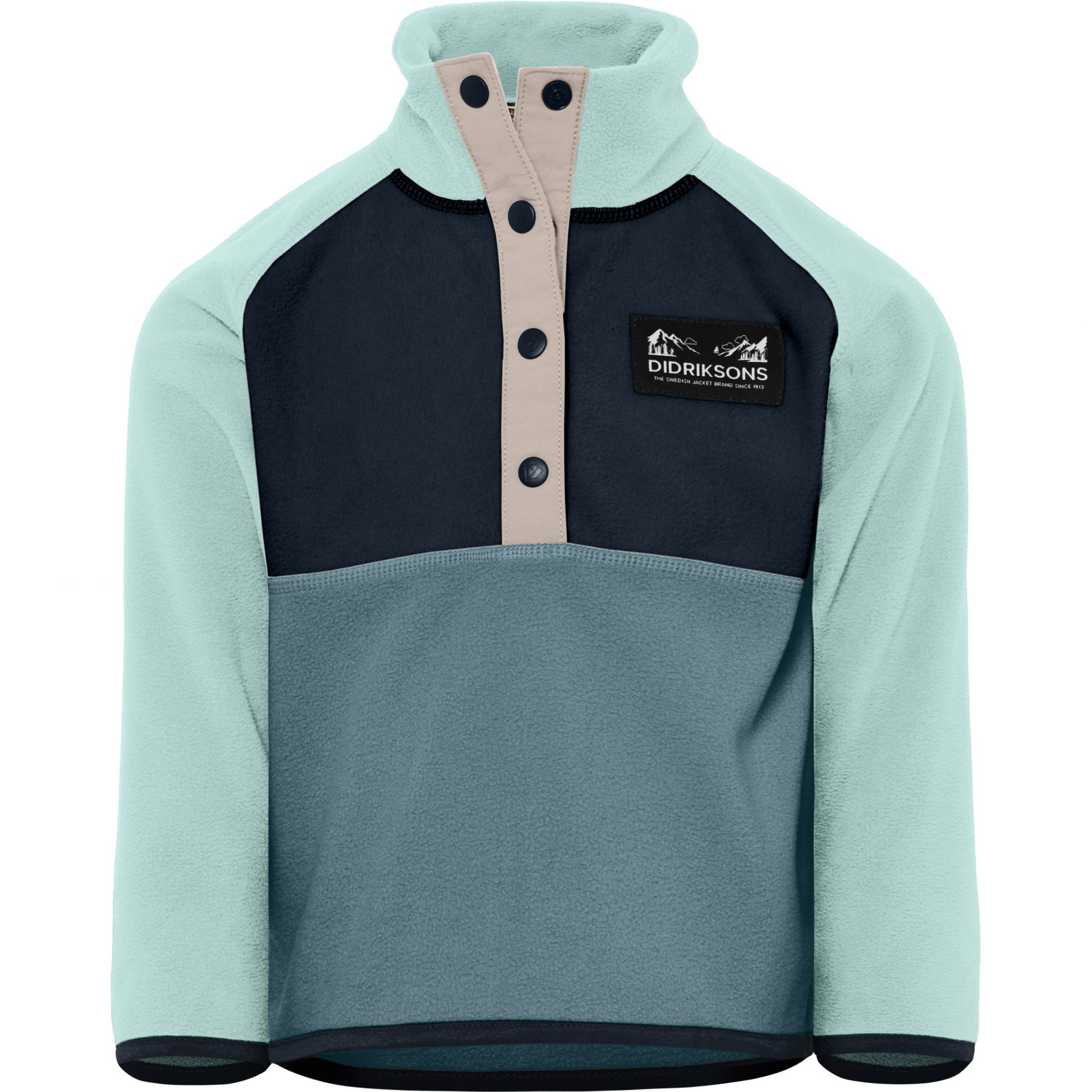 Didriksons Monte, sudadera polar, junior, azul