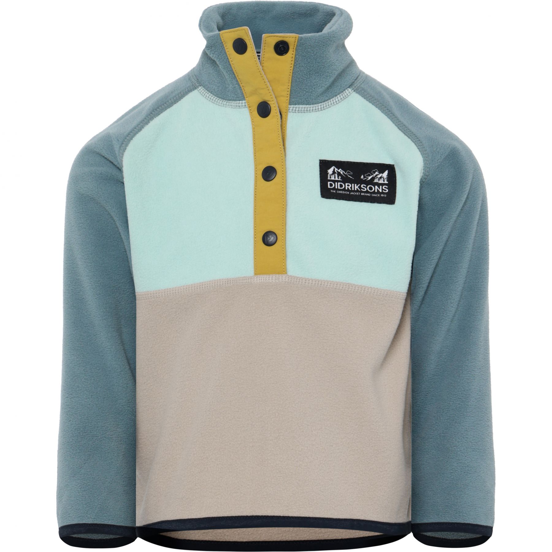 Didriksons Monte, sudadera polar, junior, azul claro