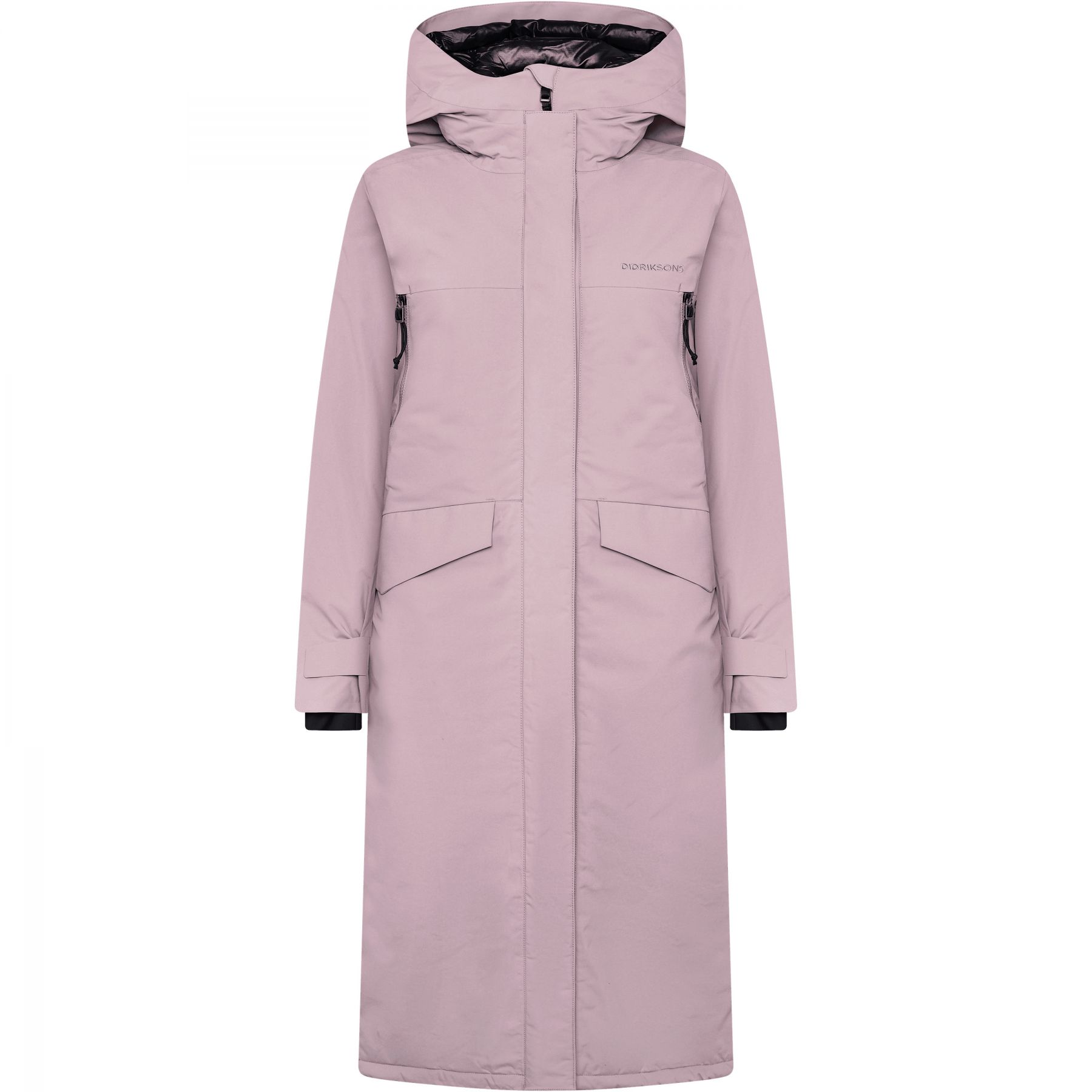 Didriksons Neja long, parka, mujer, lilac haze