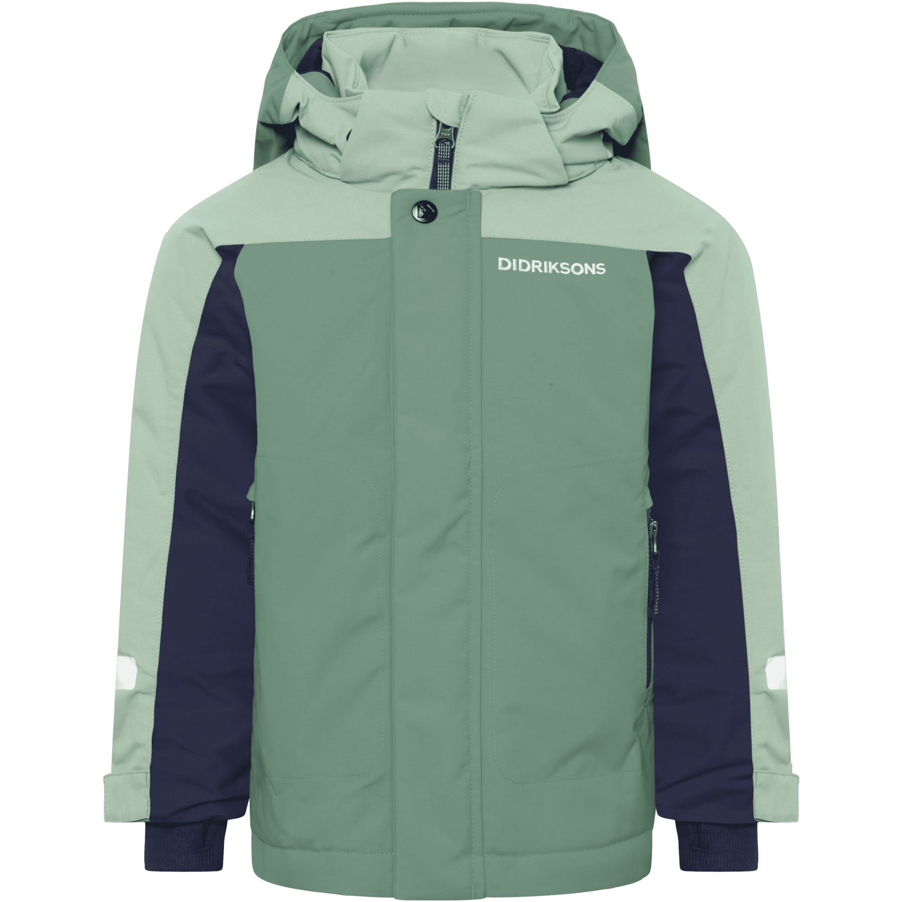 Didriksons Neptun 5, chaqueta de esquí, junior, verde