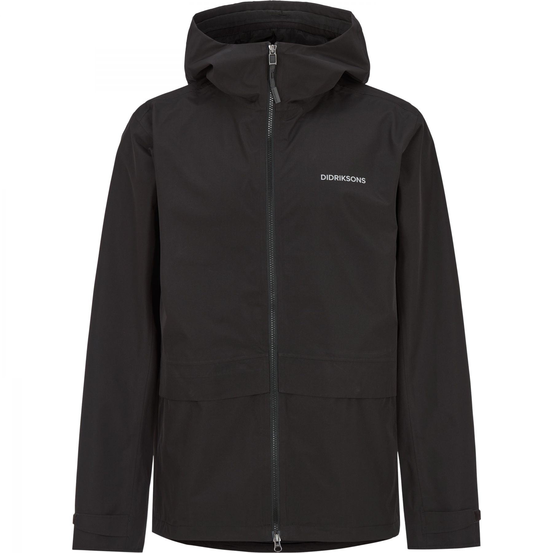 Didriksons Nordic, chubasquero, hombre, negro