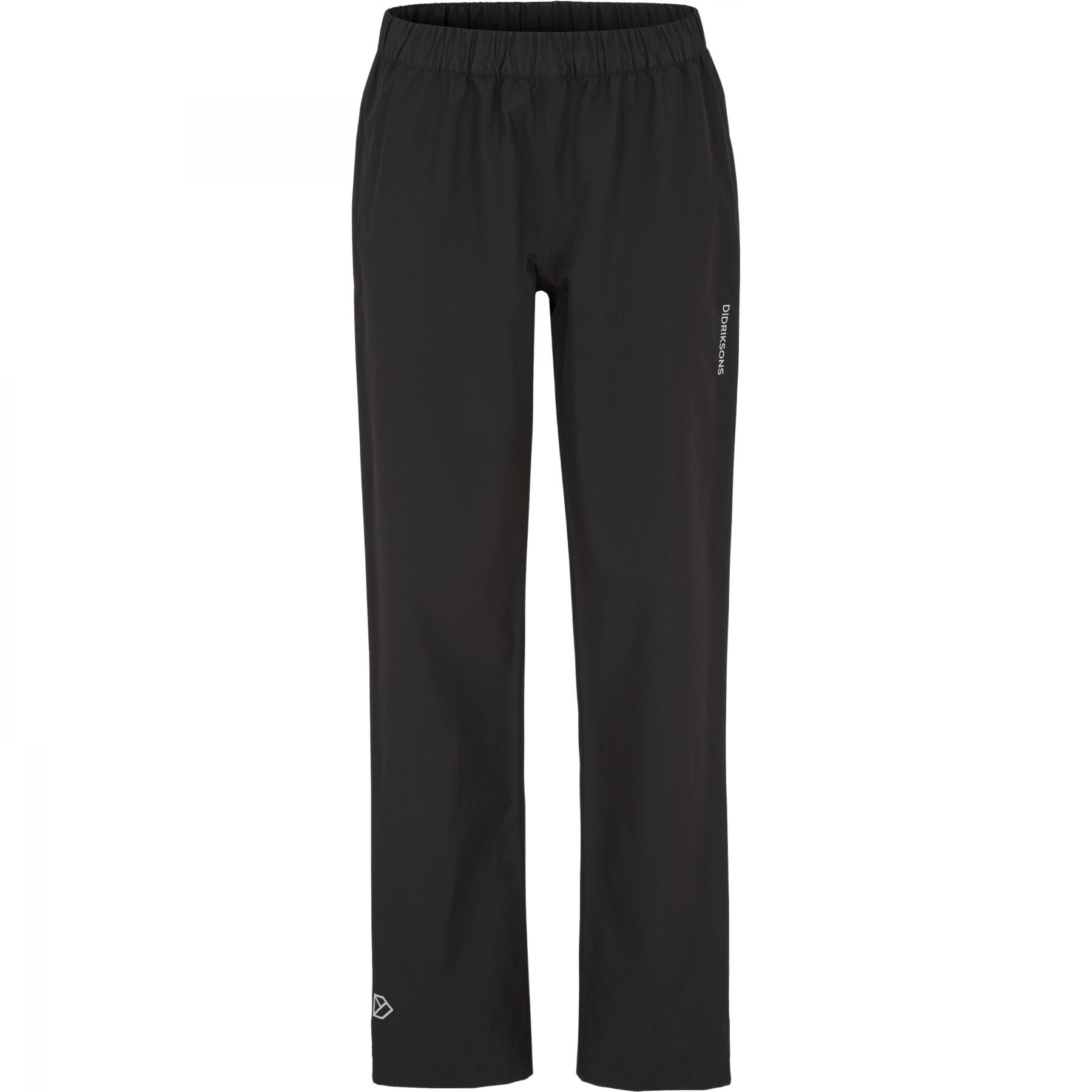 Didriksons Nordic, pantalón de lluvia, hombre, negro