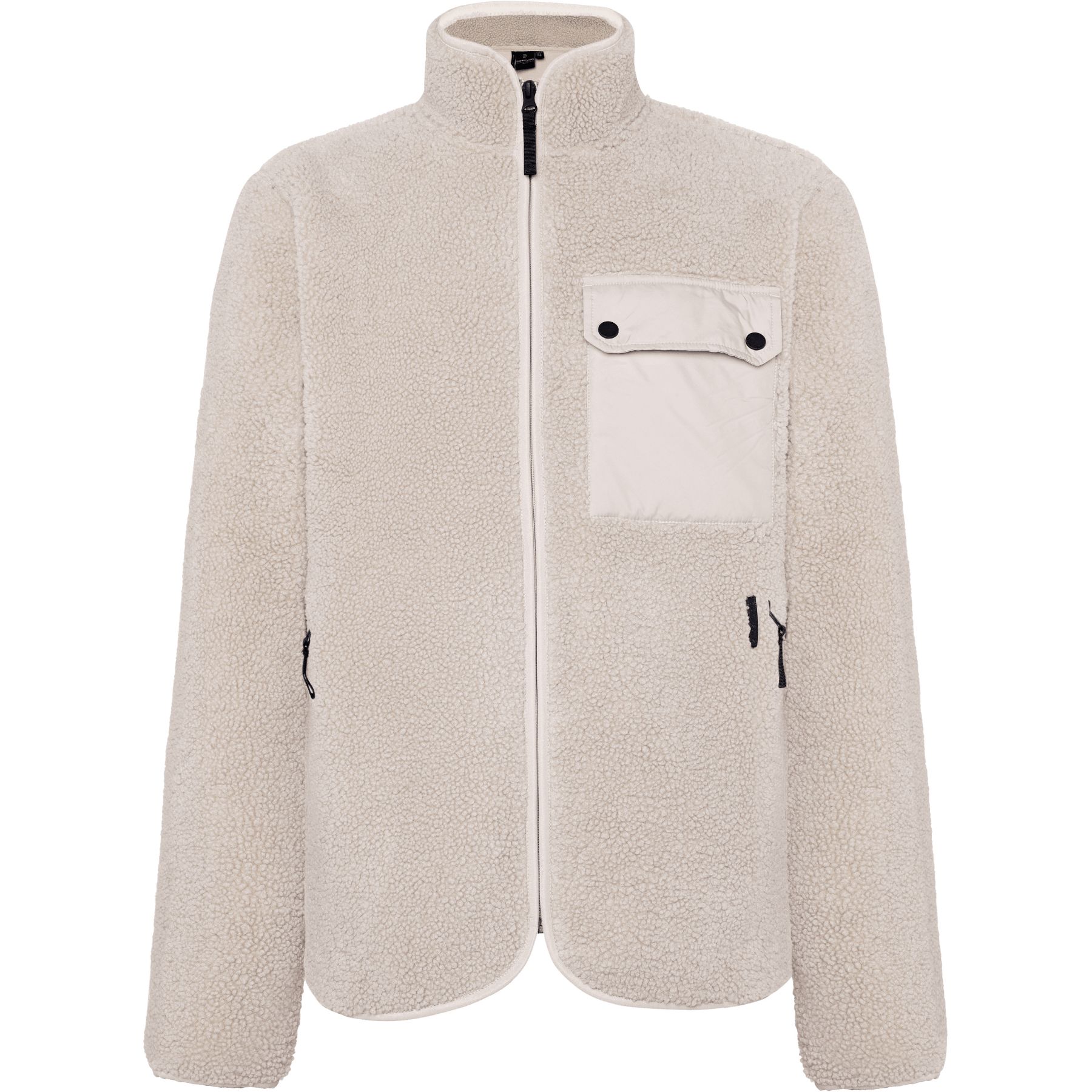 Didriksons Peter 3, chaqueta polar, hombre, clay beige