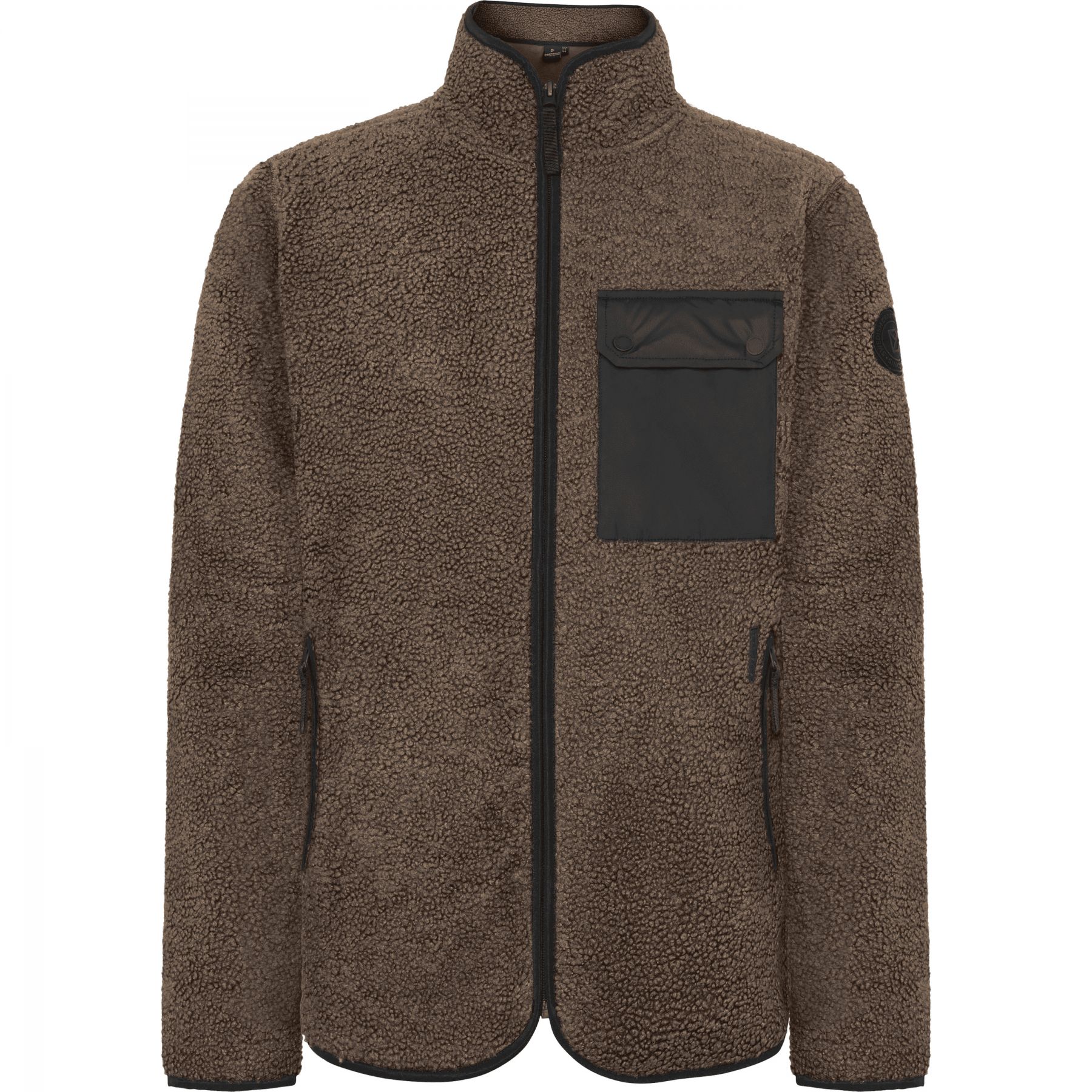 Didriksons Peter 3, chaqueta polar, hombre, mocha