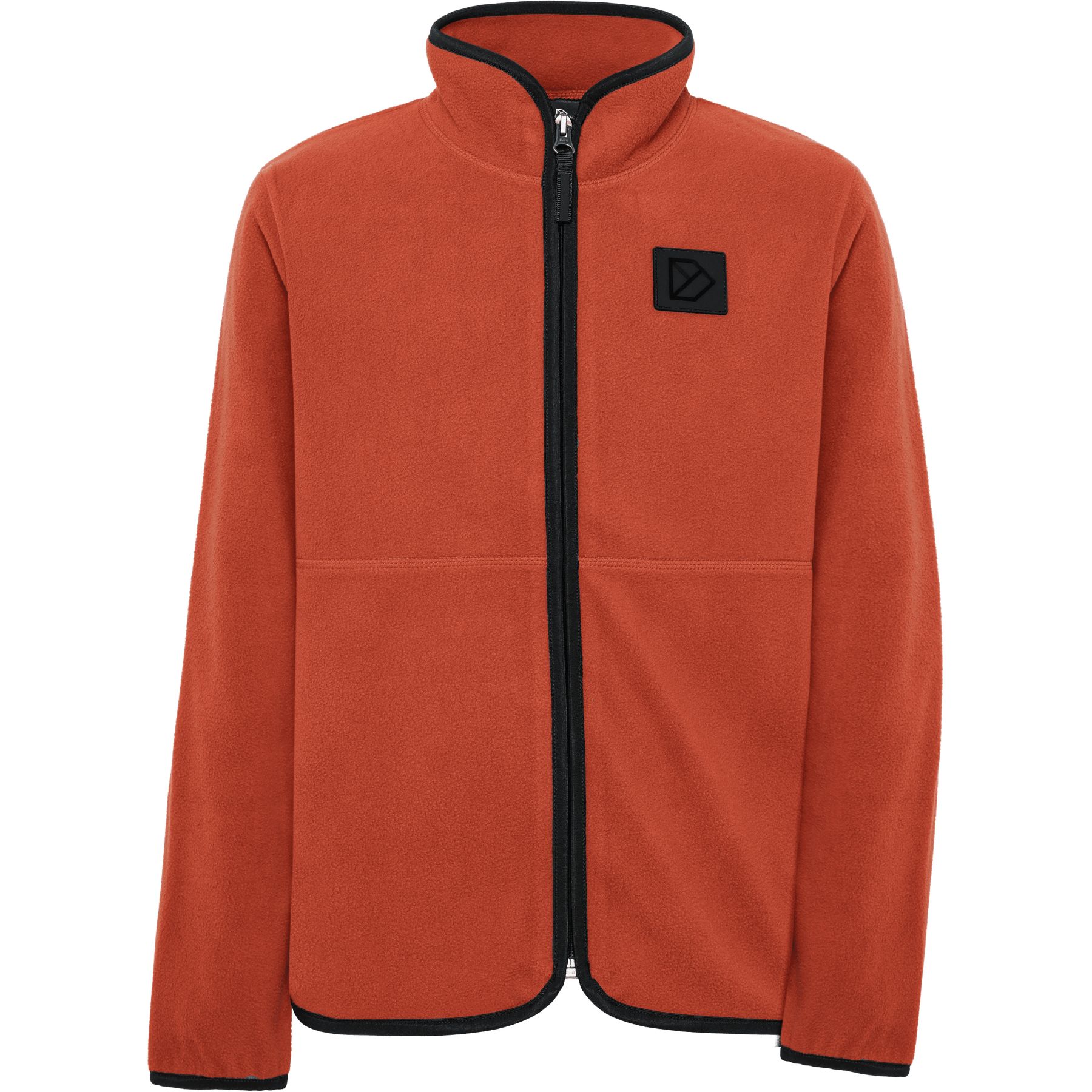 Didriksons Rubi FZ, chaqueta polar, junior, naranja